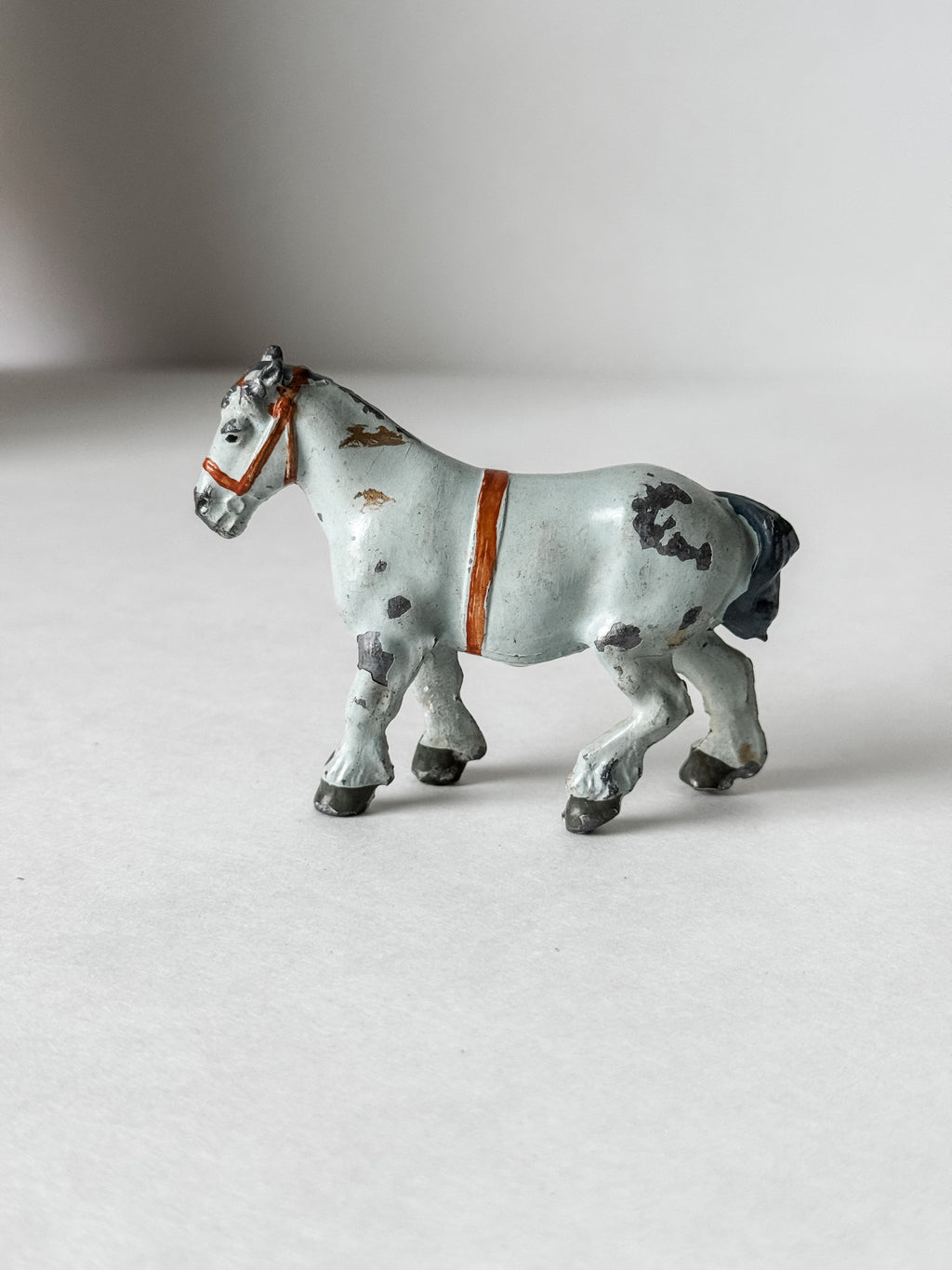 Vintage Metal English Horse Figurine