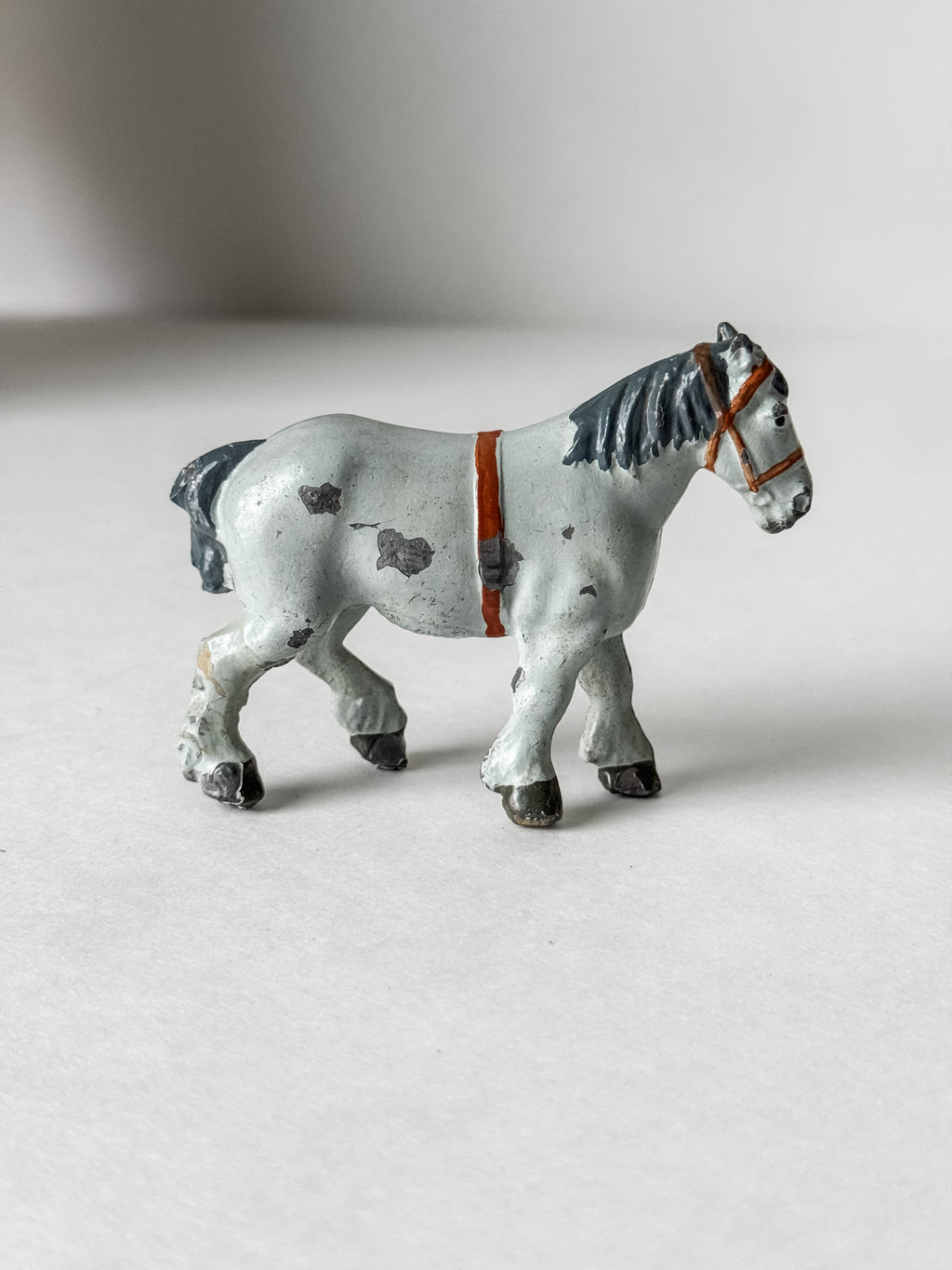 Vintage Metal English Horse Figurine