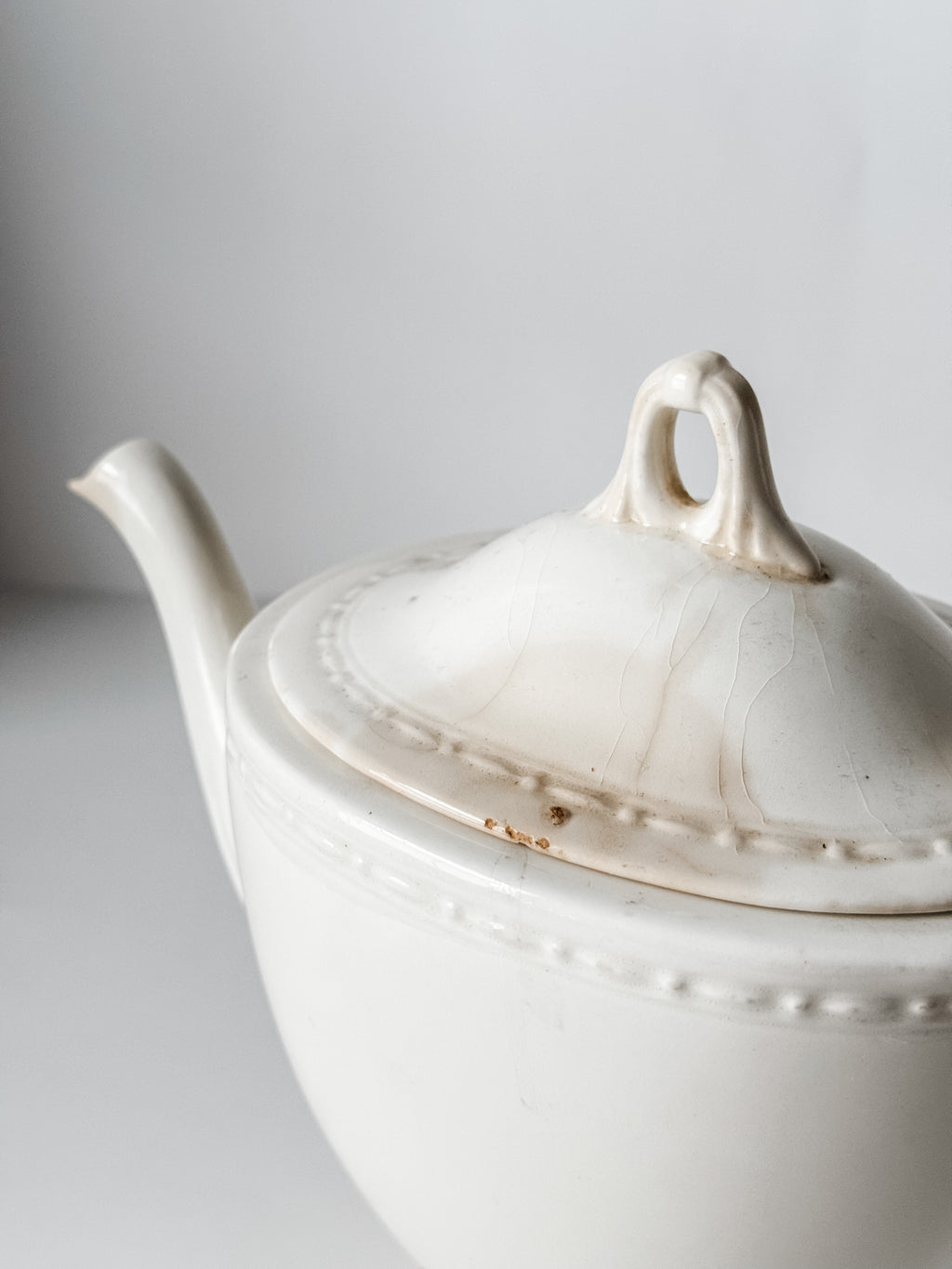 Vintage Ironstone Teapot