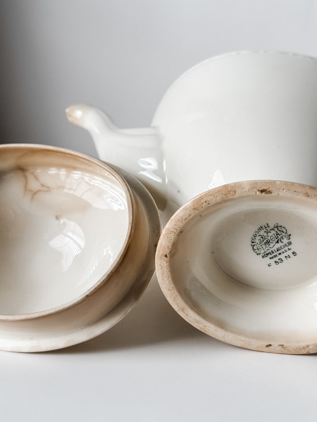 Vintage Ironstone Teapot