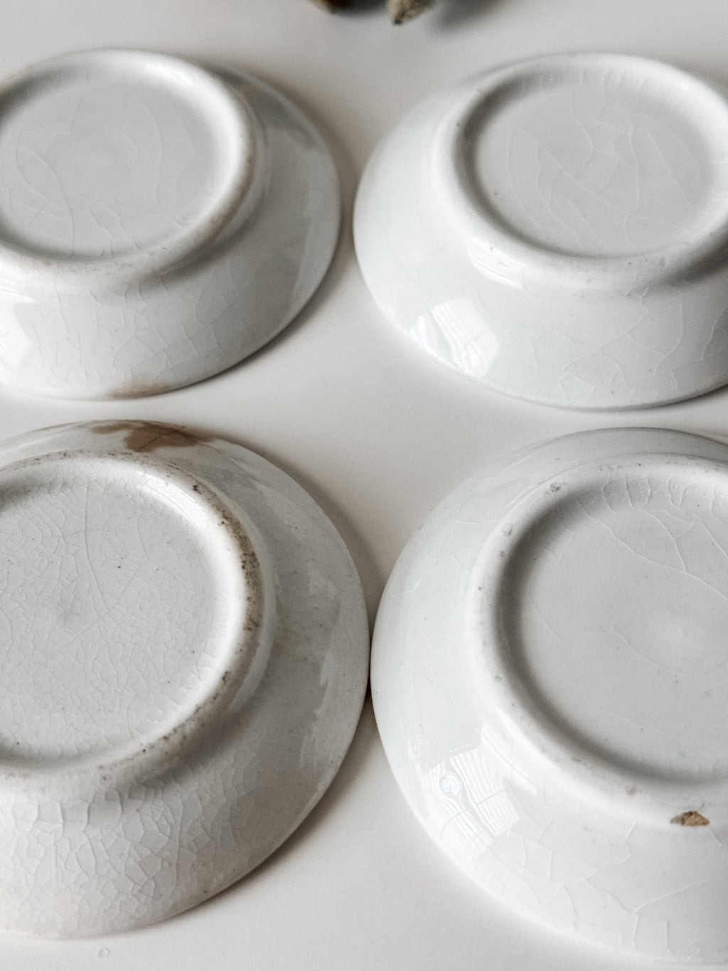 Butterpat Stack With Vintage Trees