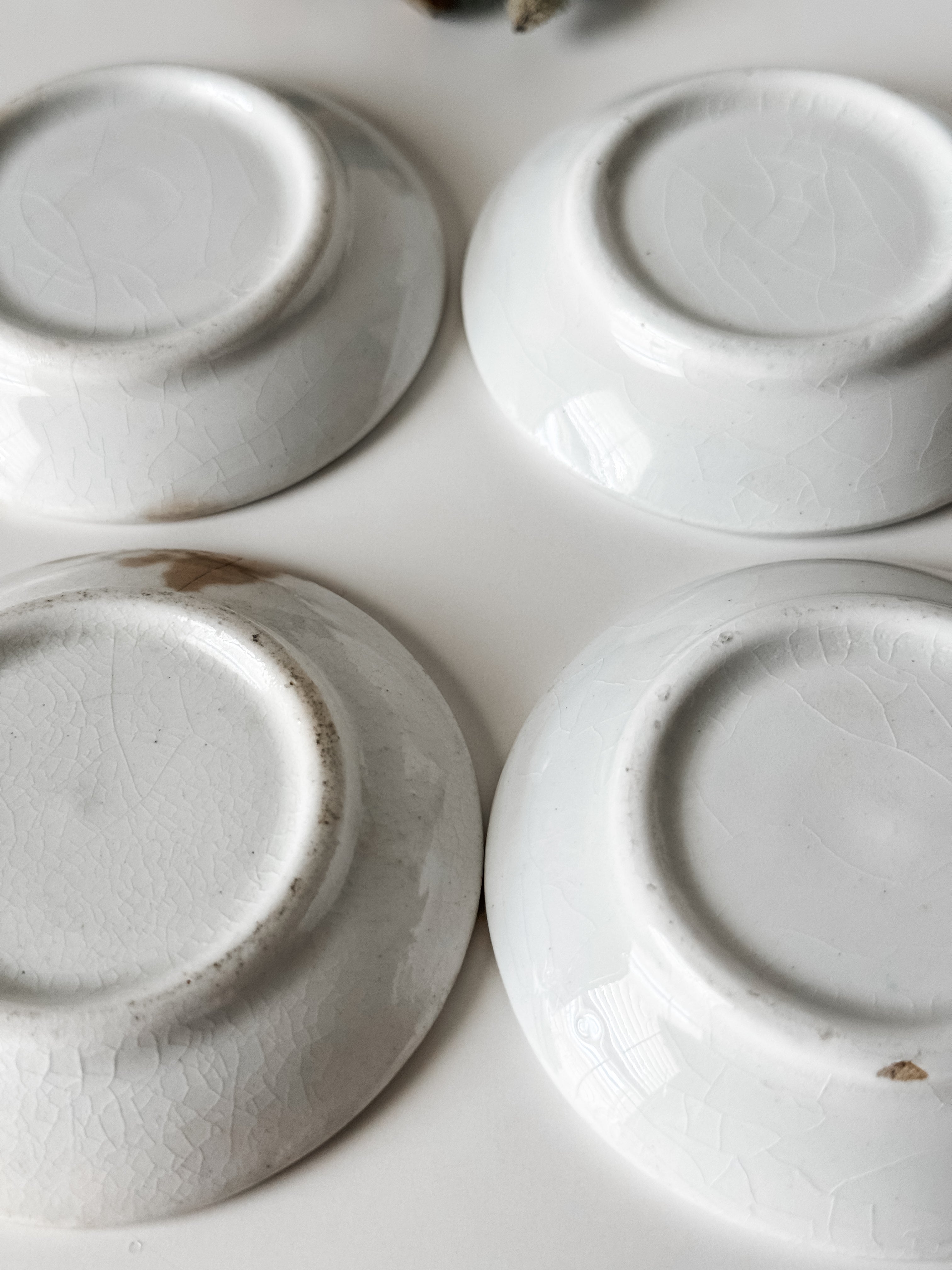 Butterpat Stack With Vintage Trees