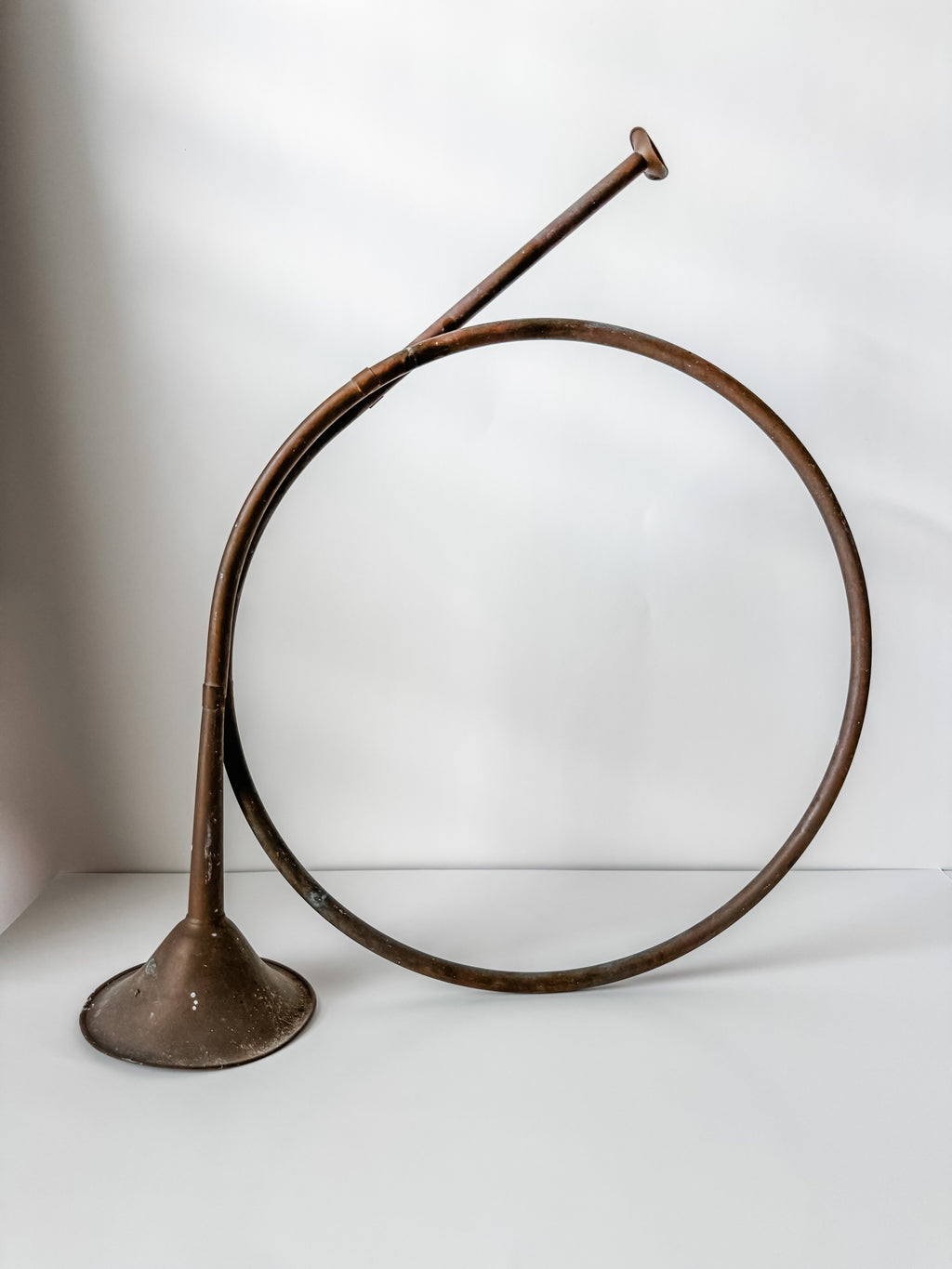 Vintage Copper French Horn