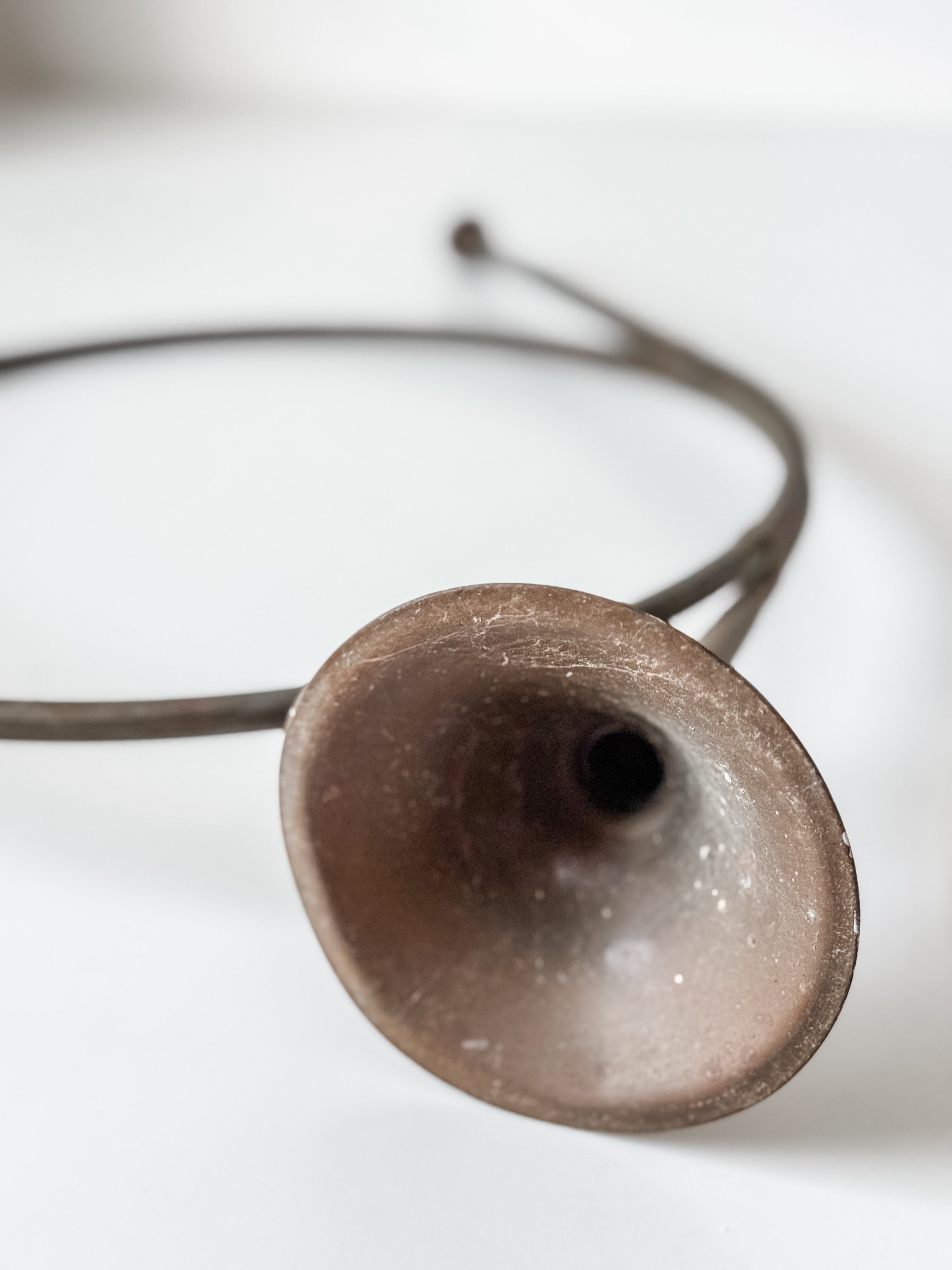 Vintage Copper French Horn