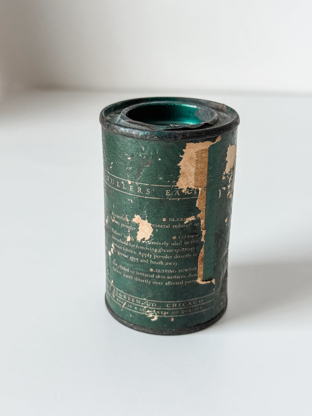 Vintage Fullers' Earth Phamaceutical Tin