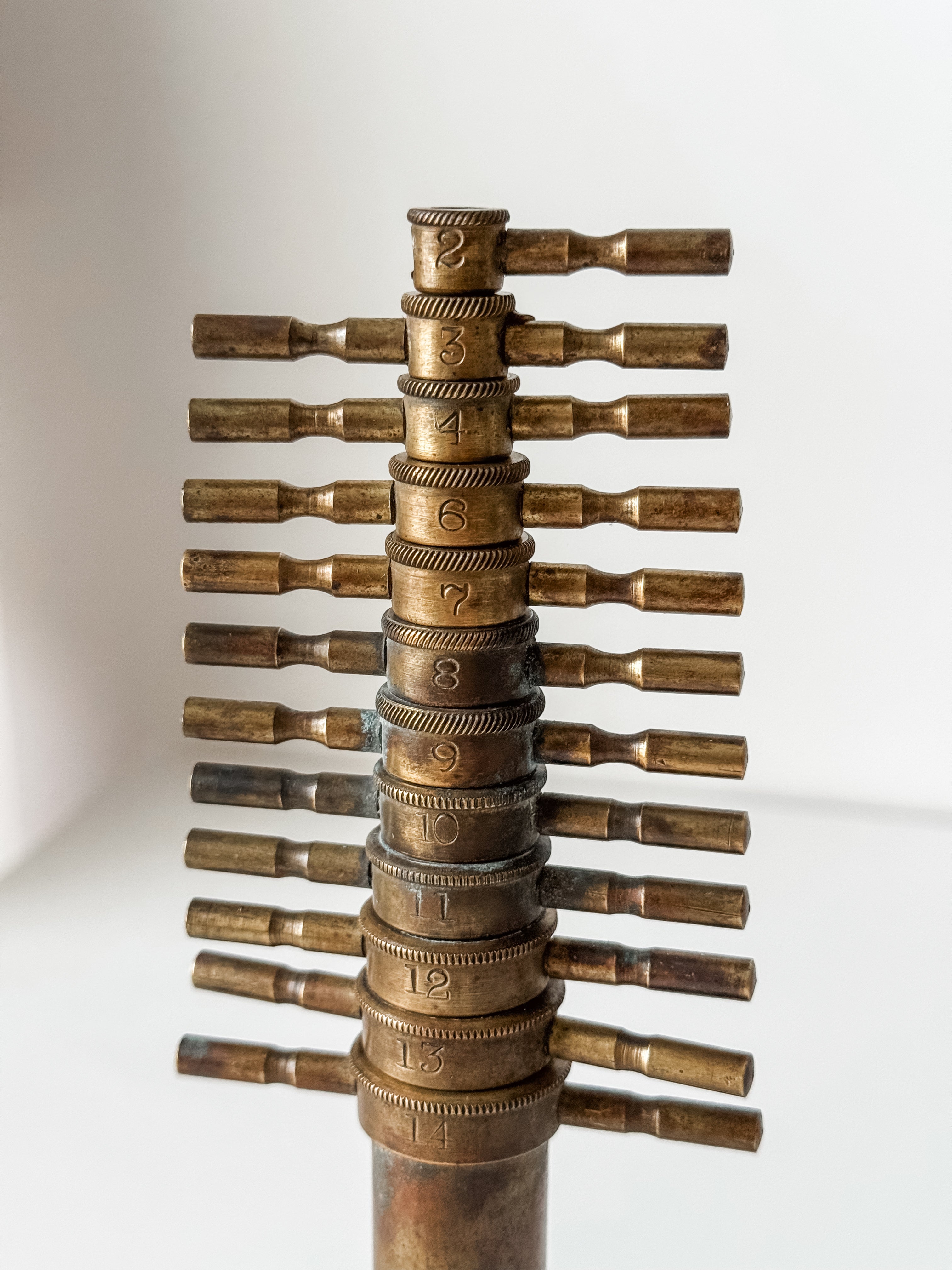 Antique Brass Apothecary Cork Borer