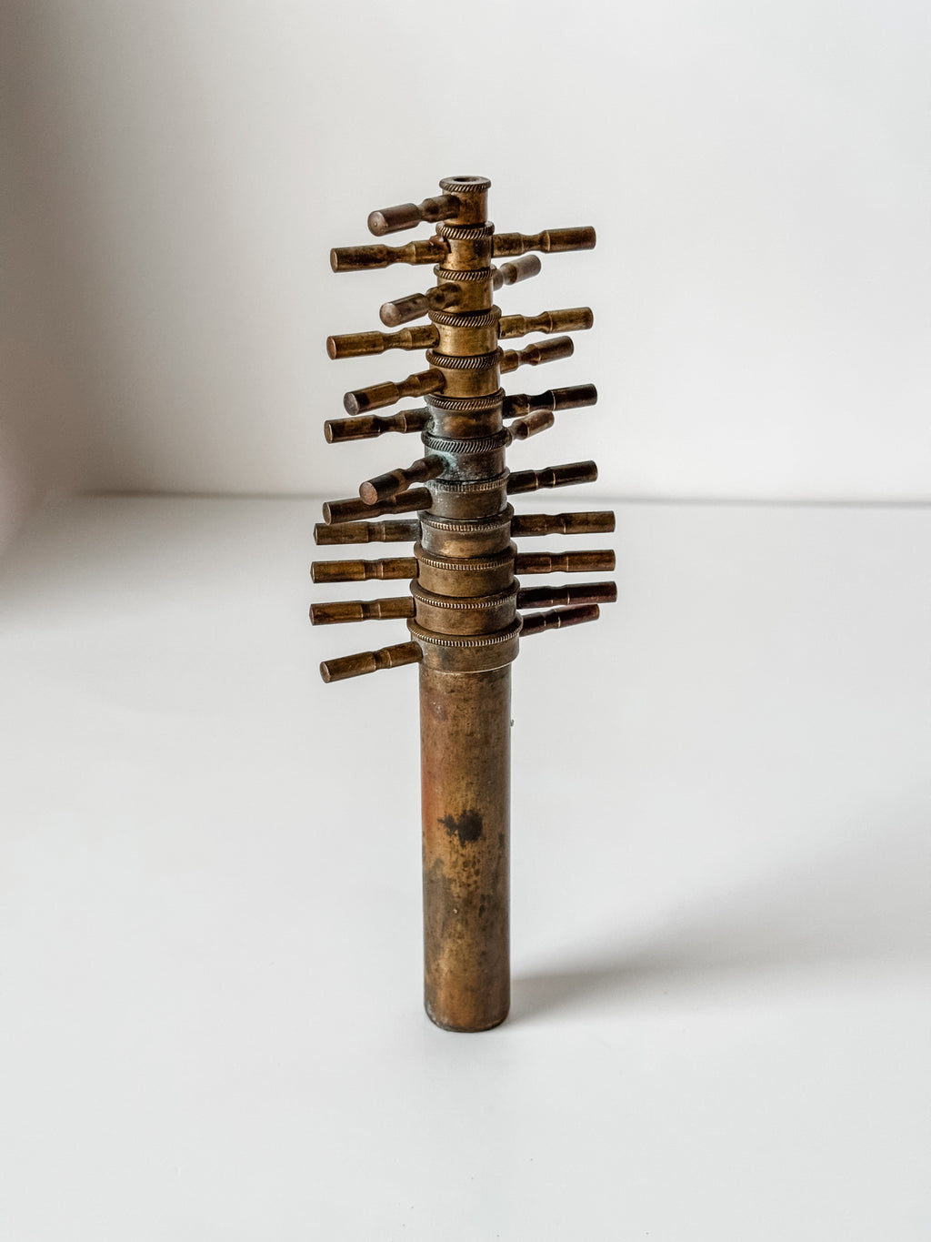 Antique Brass Apothecary Cork Borer