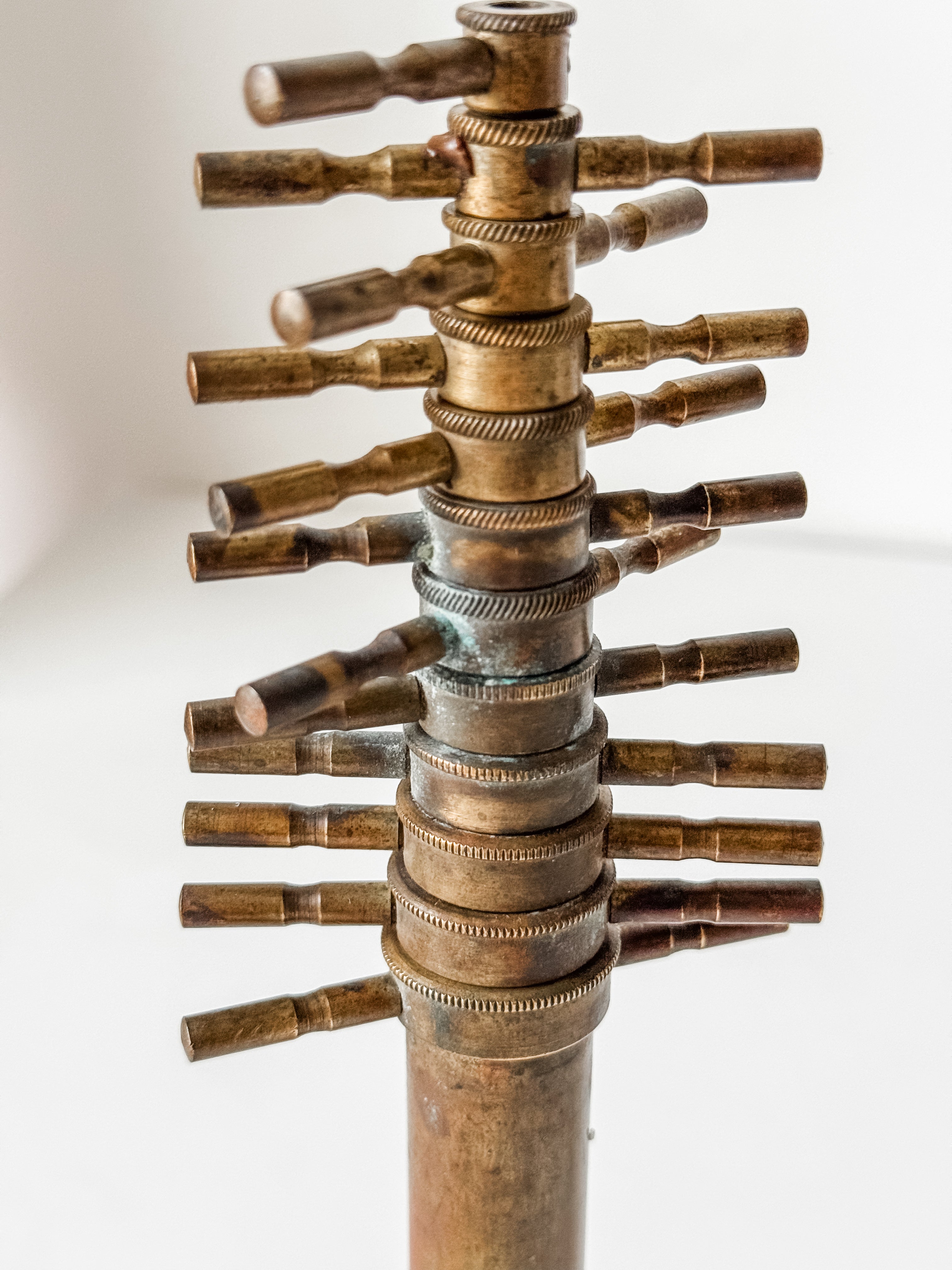 Antique Brass Apothecary Cork Borer