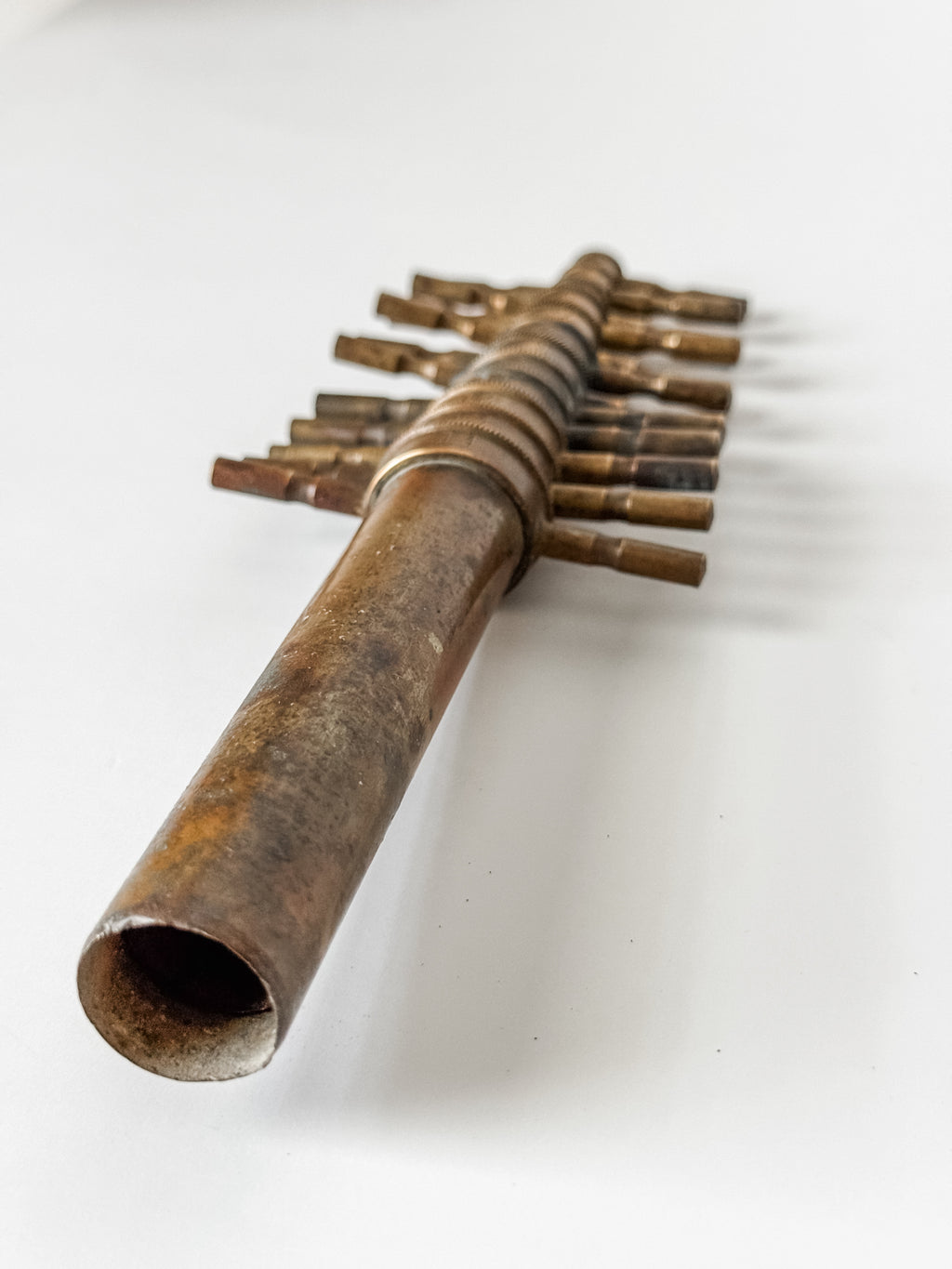 Antique Brass Apothecary Cork Borer