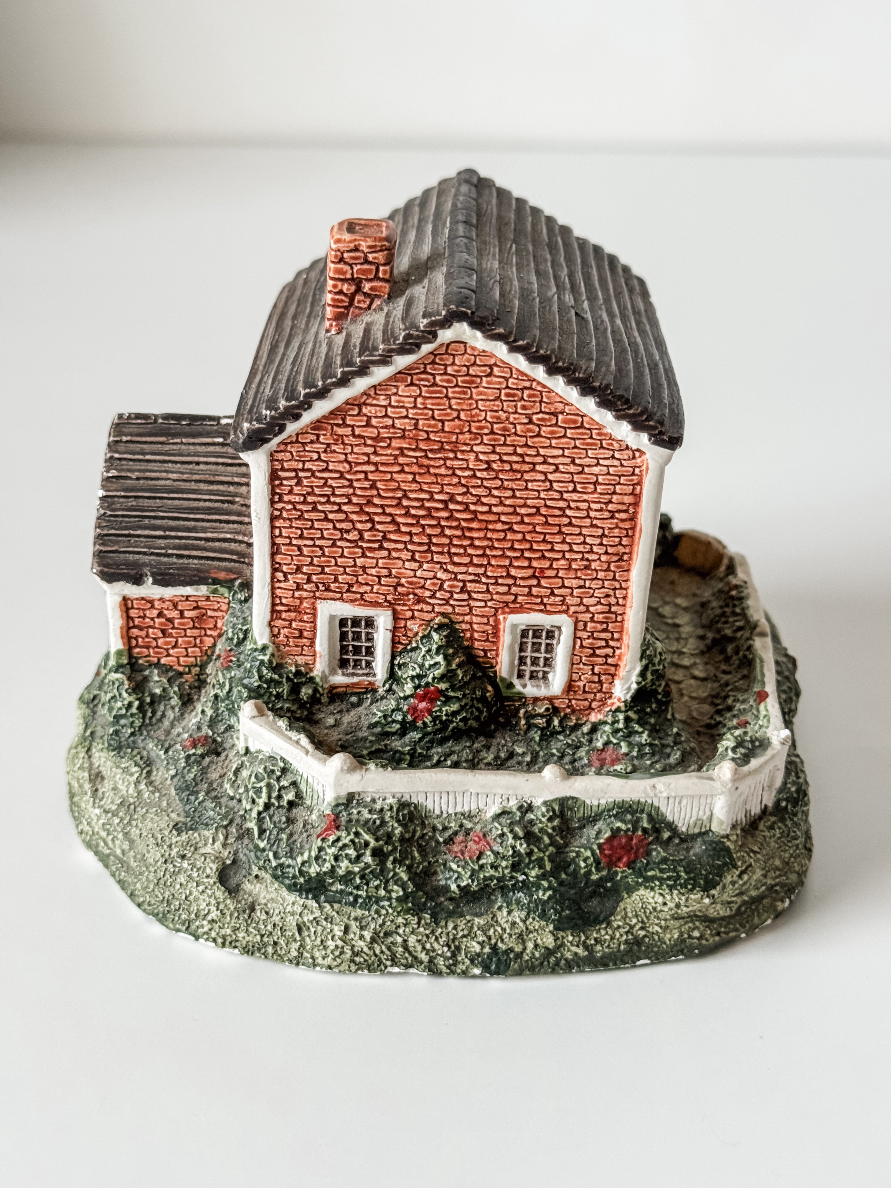 Vintage Ceramic Post Office Figurine