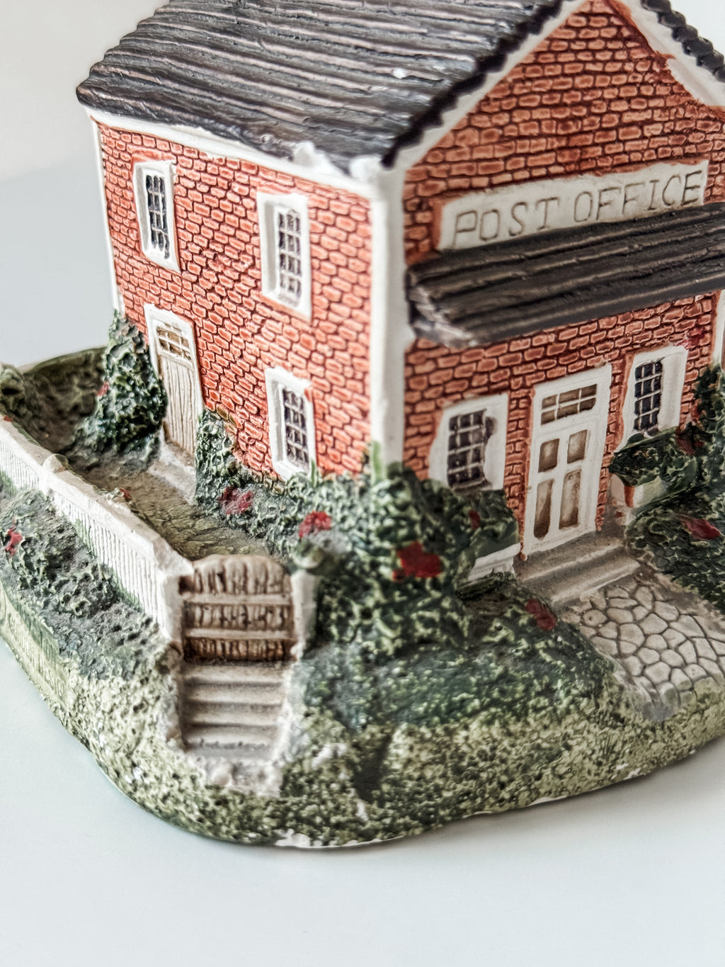 Vintage Ceramic Post Office Figurine