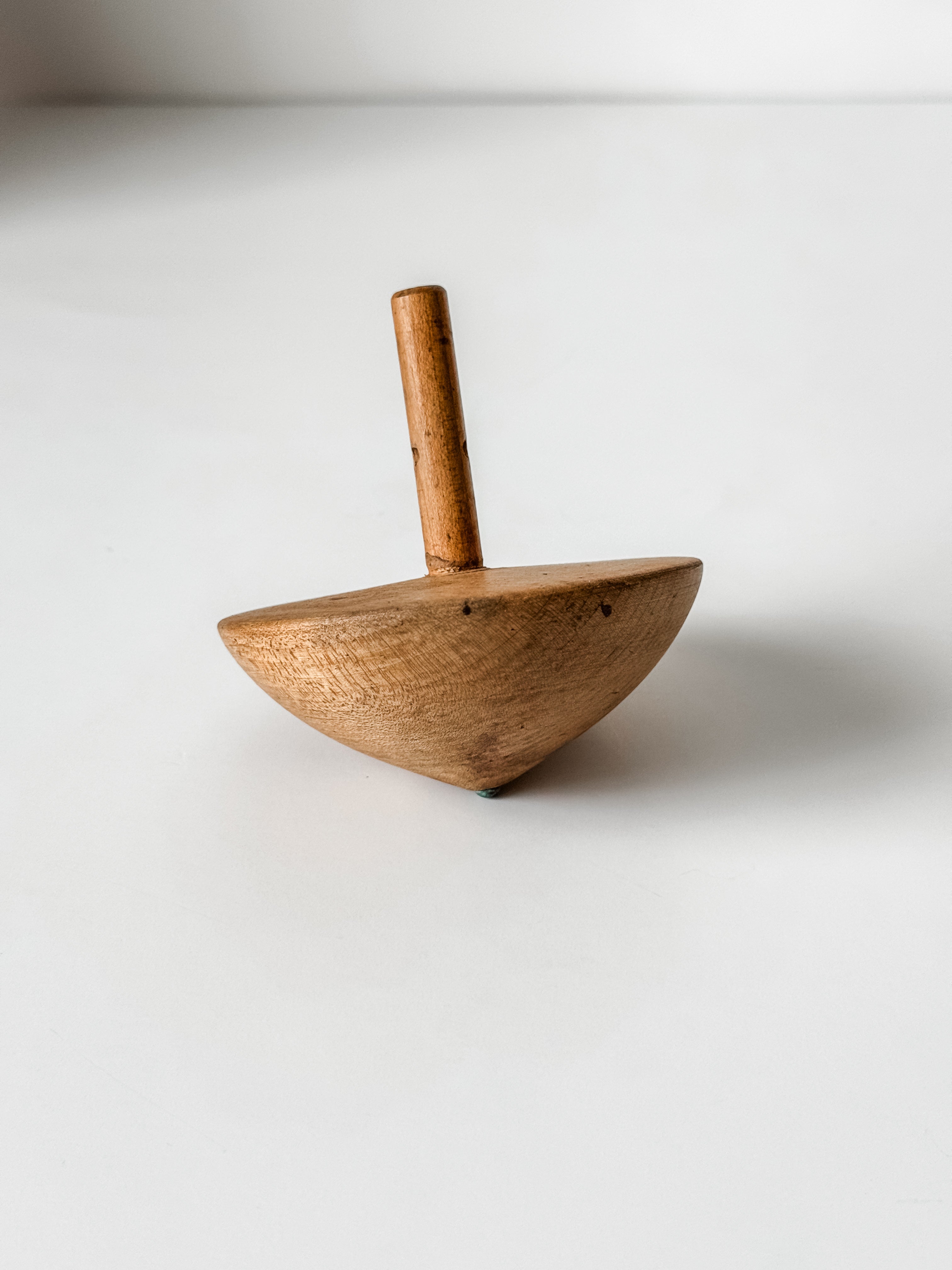 Early American Wood Toy Top