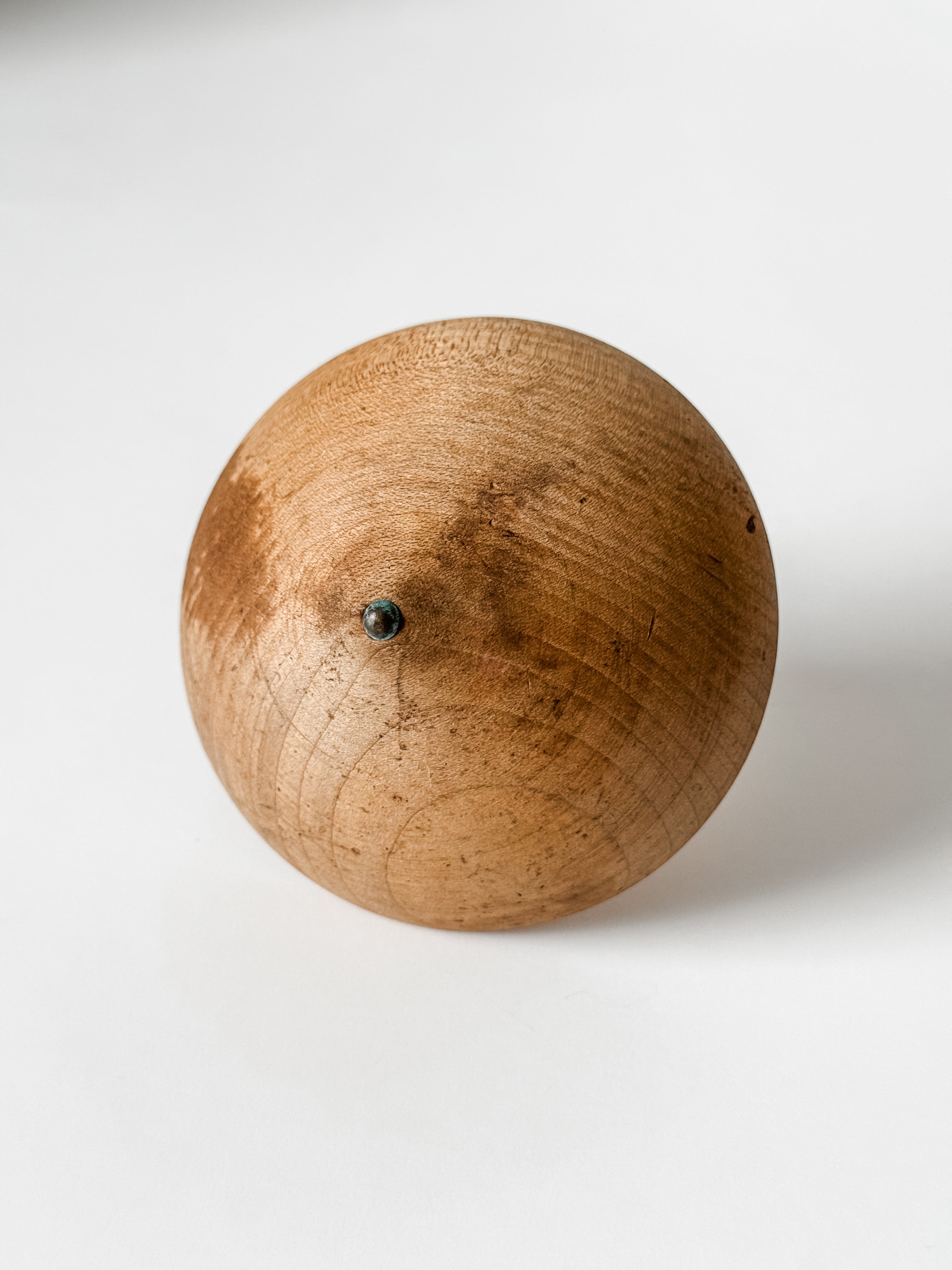 Early American Wood Toy Top