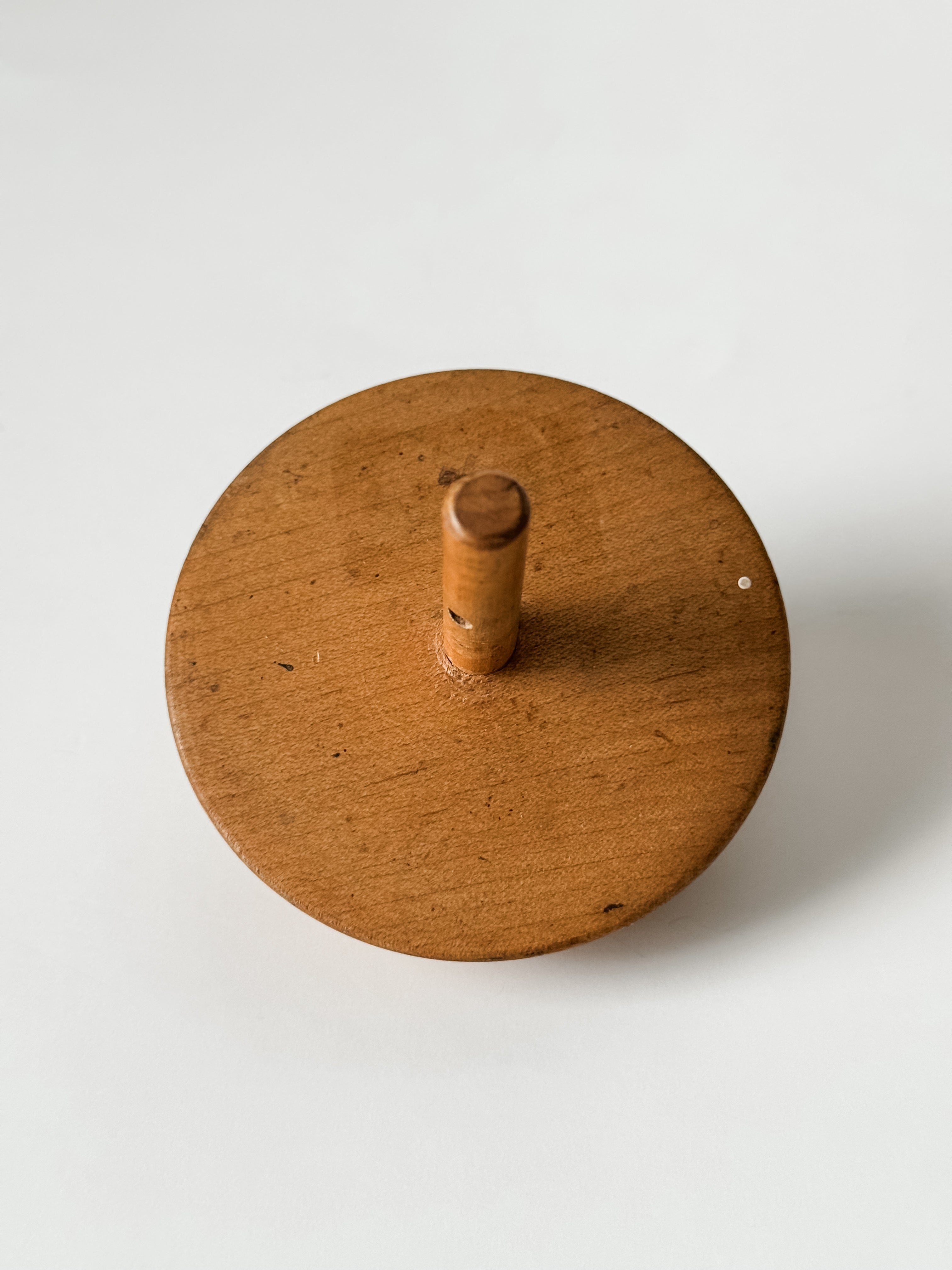 Early American Wood Toy Top