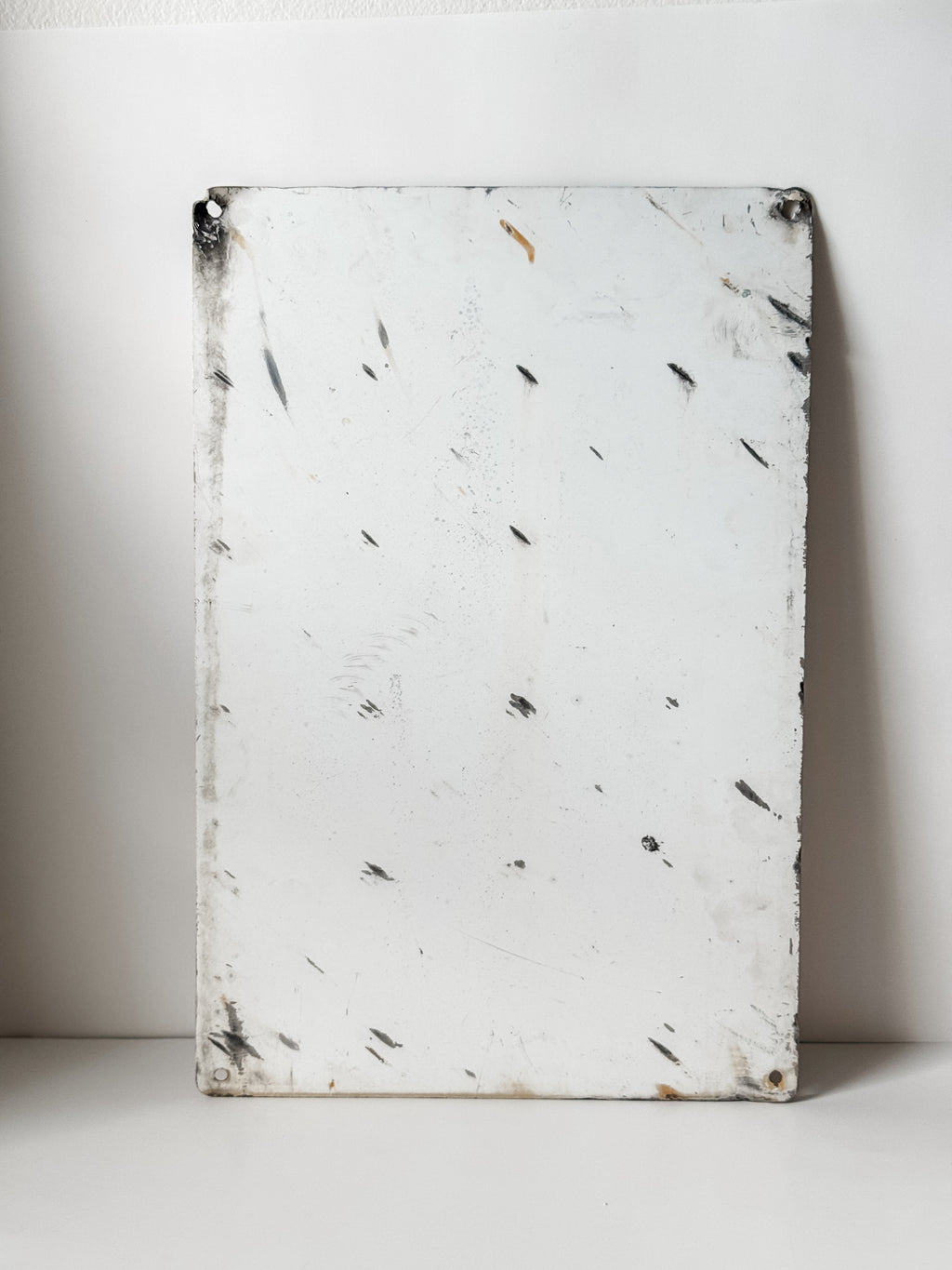 Vintage Metal Reserved Parking Sign