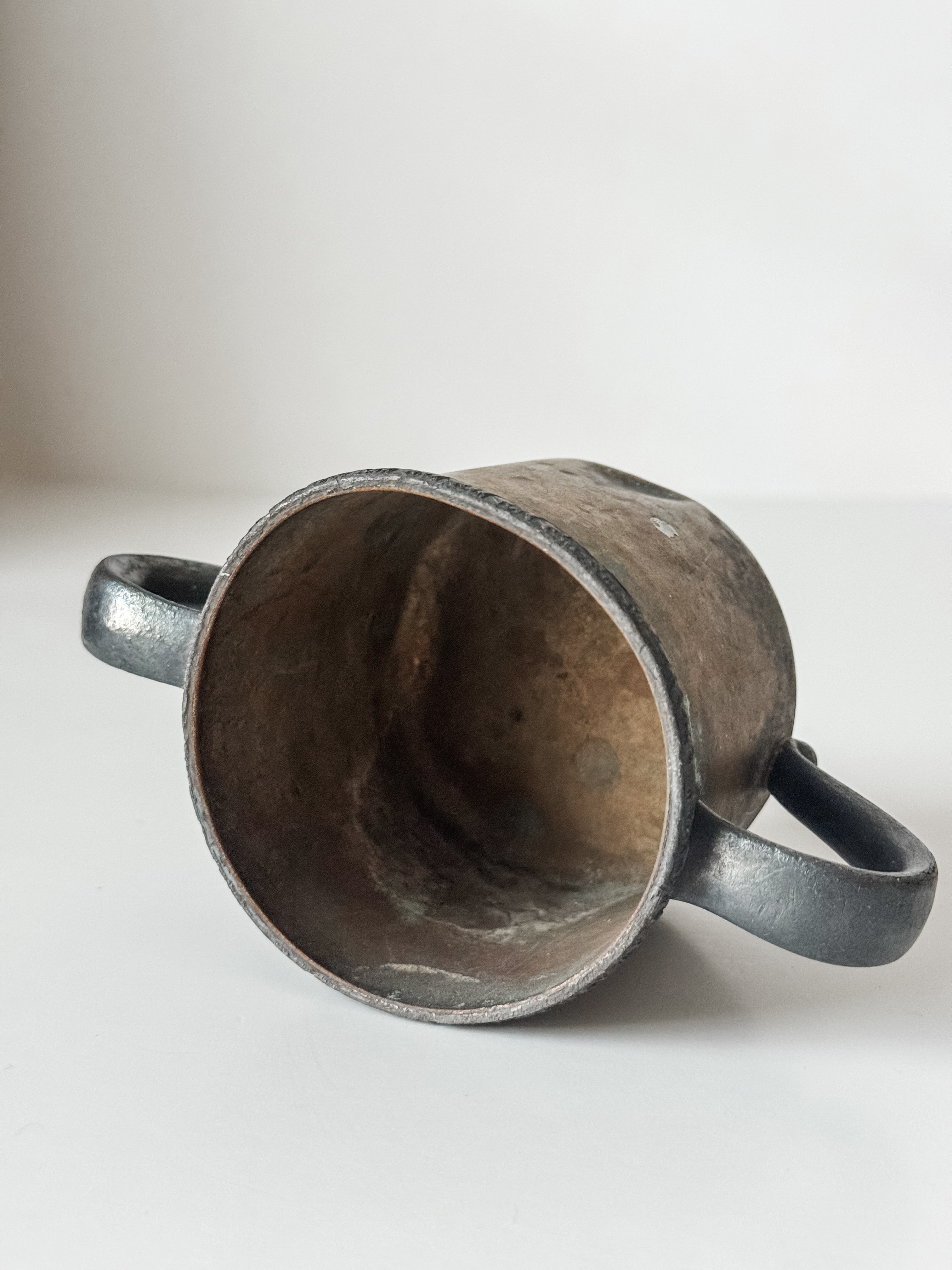 Antique Copper Child's Cup