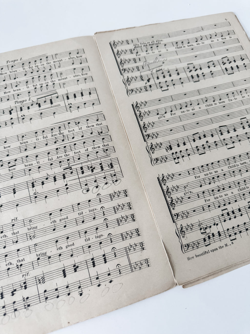 Vintage Christmas Anthems Choral Club Books