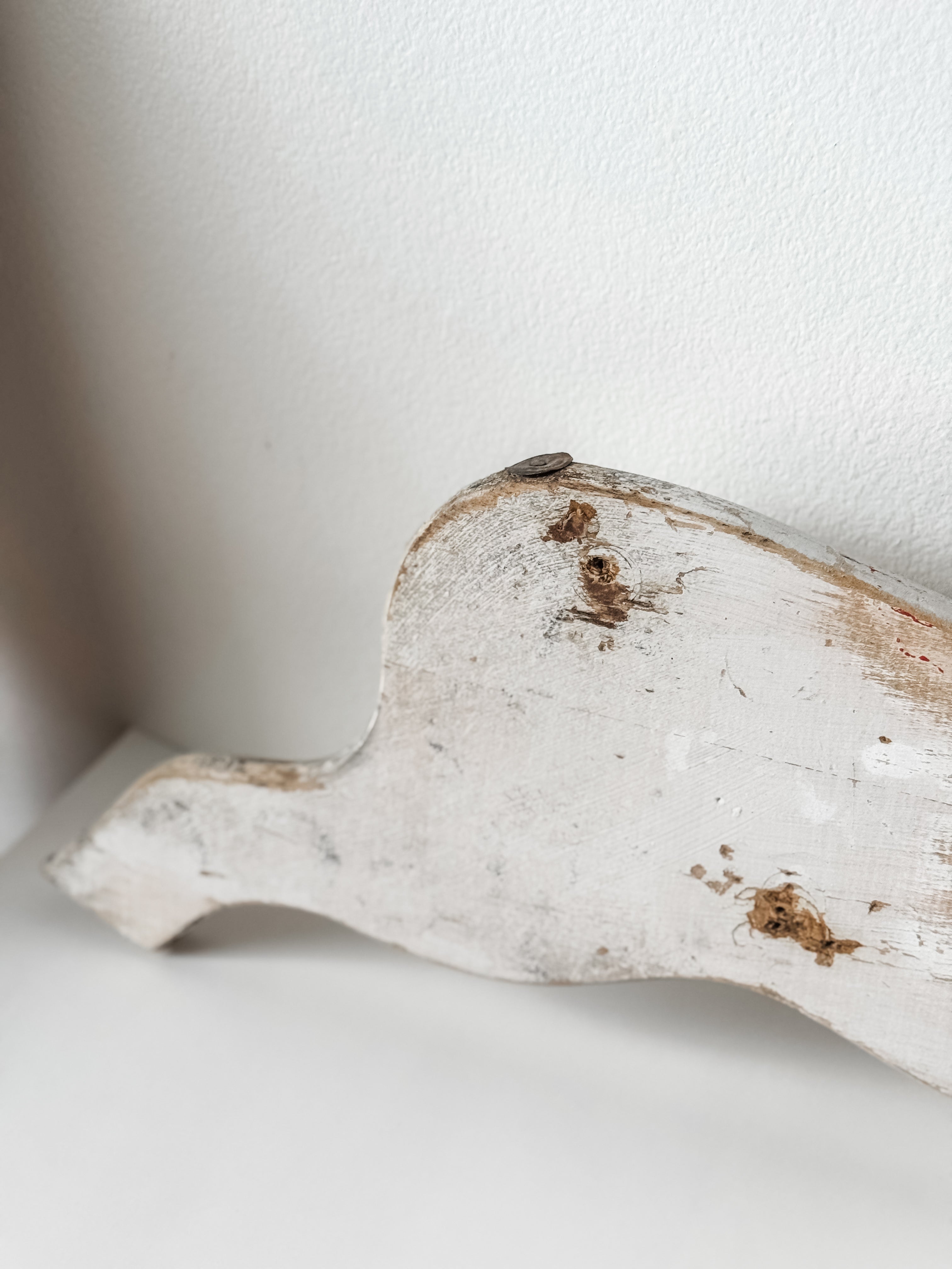 Wood Folk Art Painted Horse