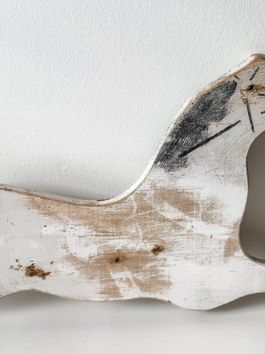 Wood Folk Art Painted Horse