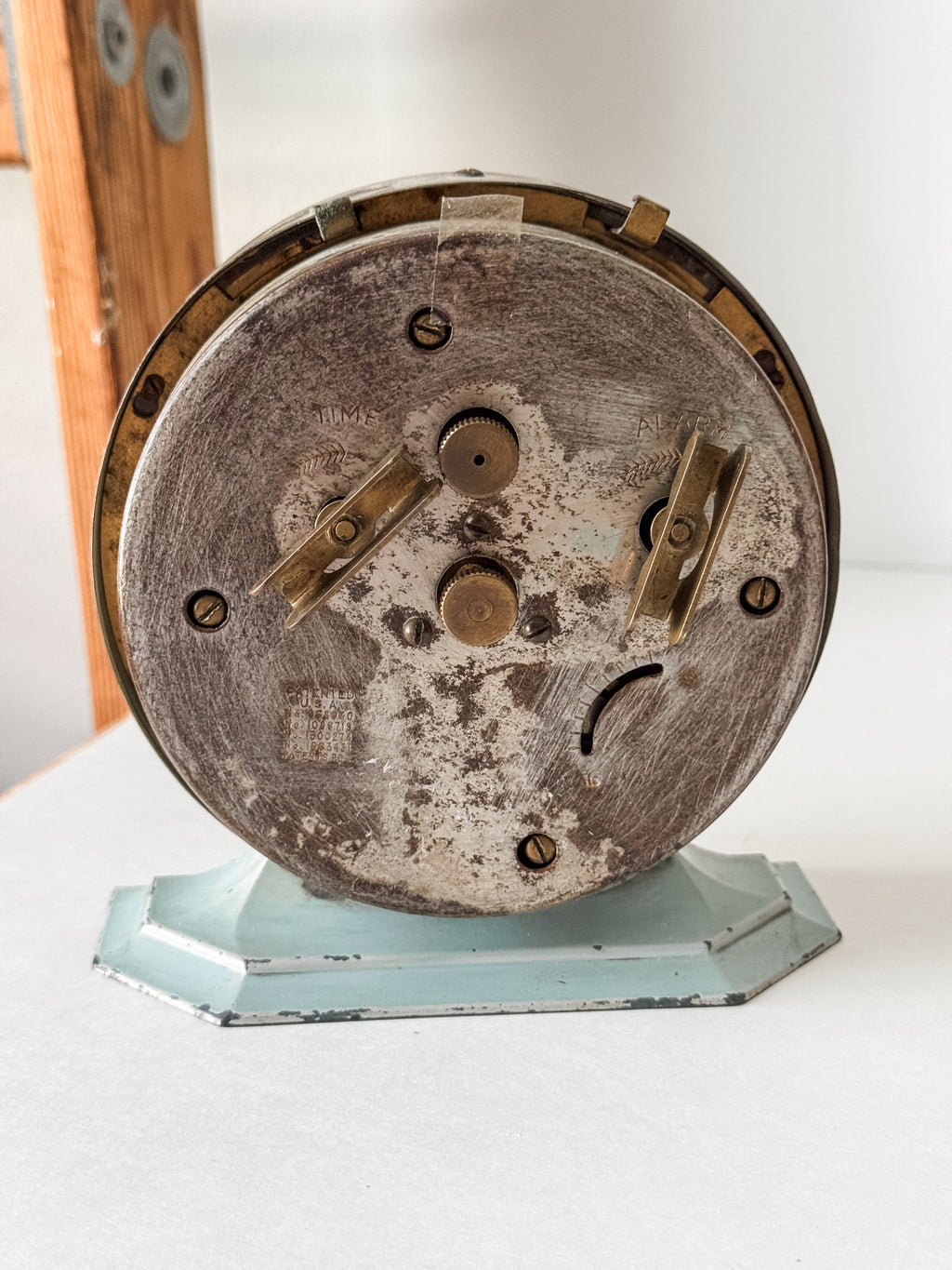 Antique 1923 Powder Blue Big Ben Clock