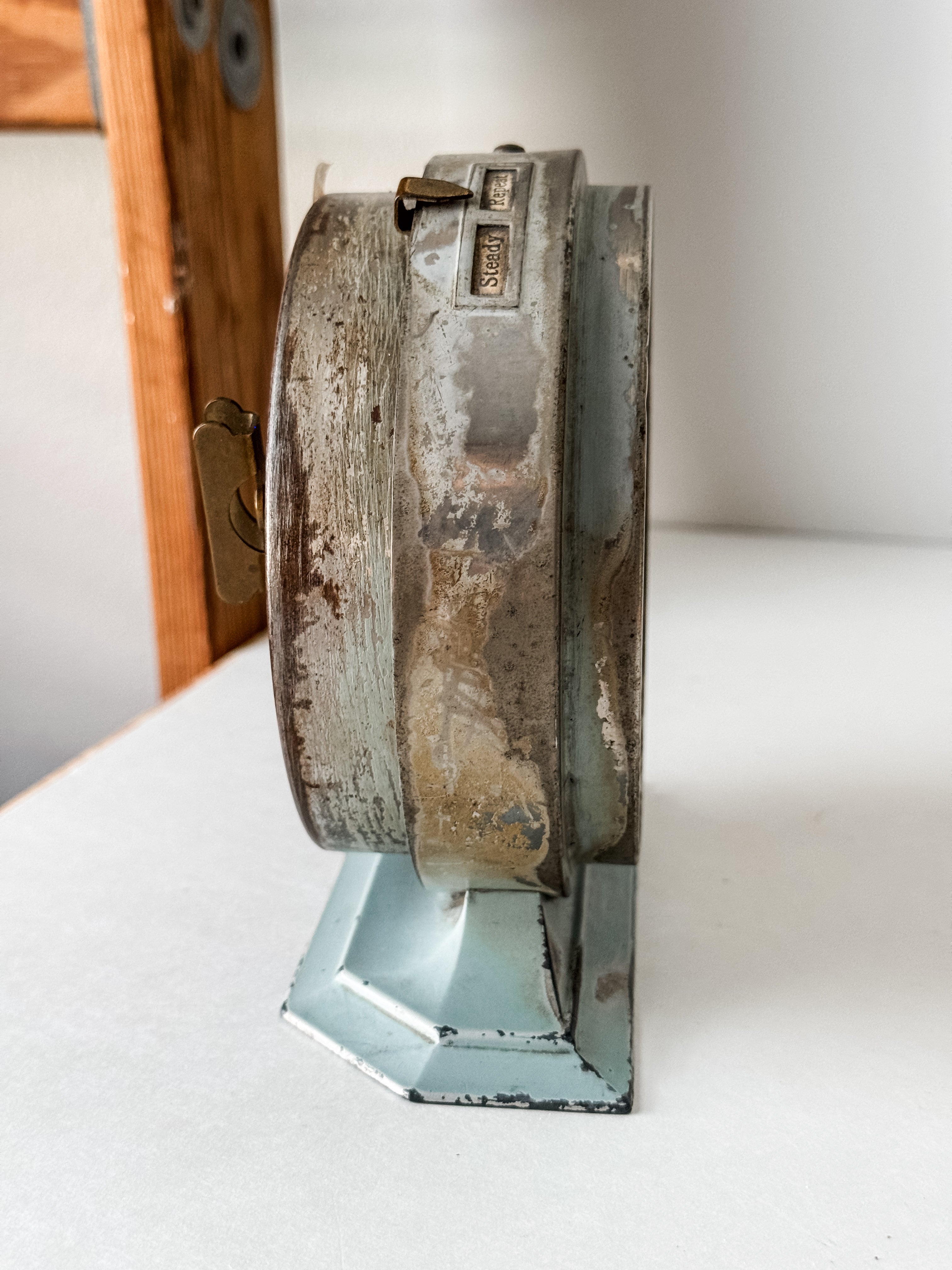 Antique 1923 Powder Blue Big Ben Clock