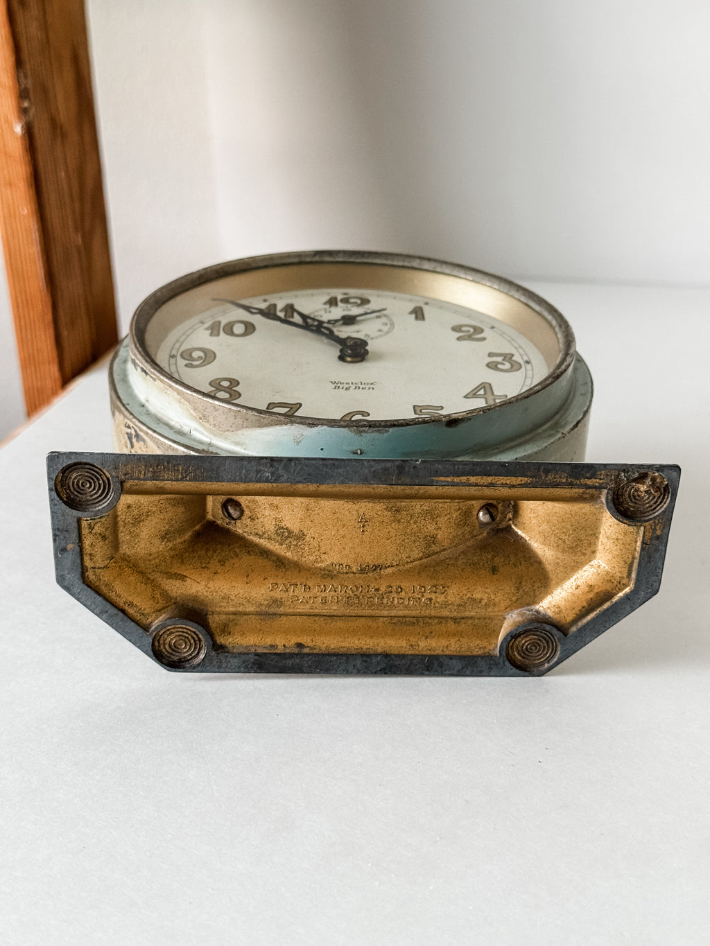 Antique 1923 Powder Blue Big Ben Clock