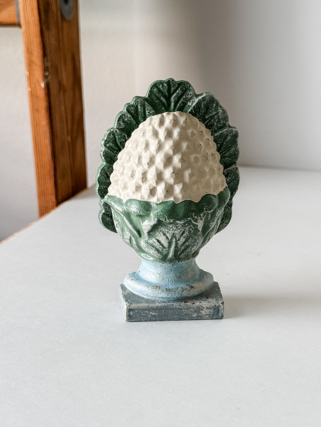 Vintage Cast Iron Pineapple Doorknocker