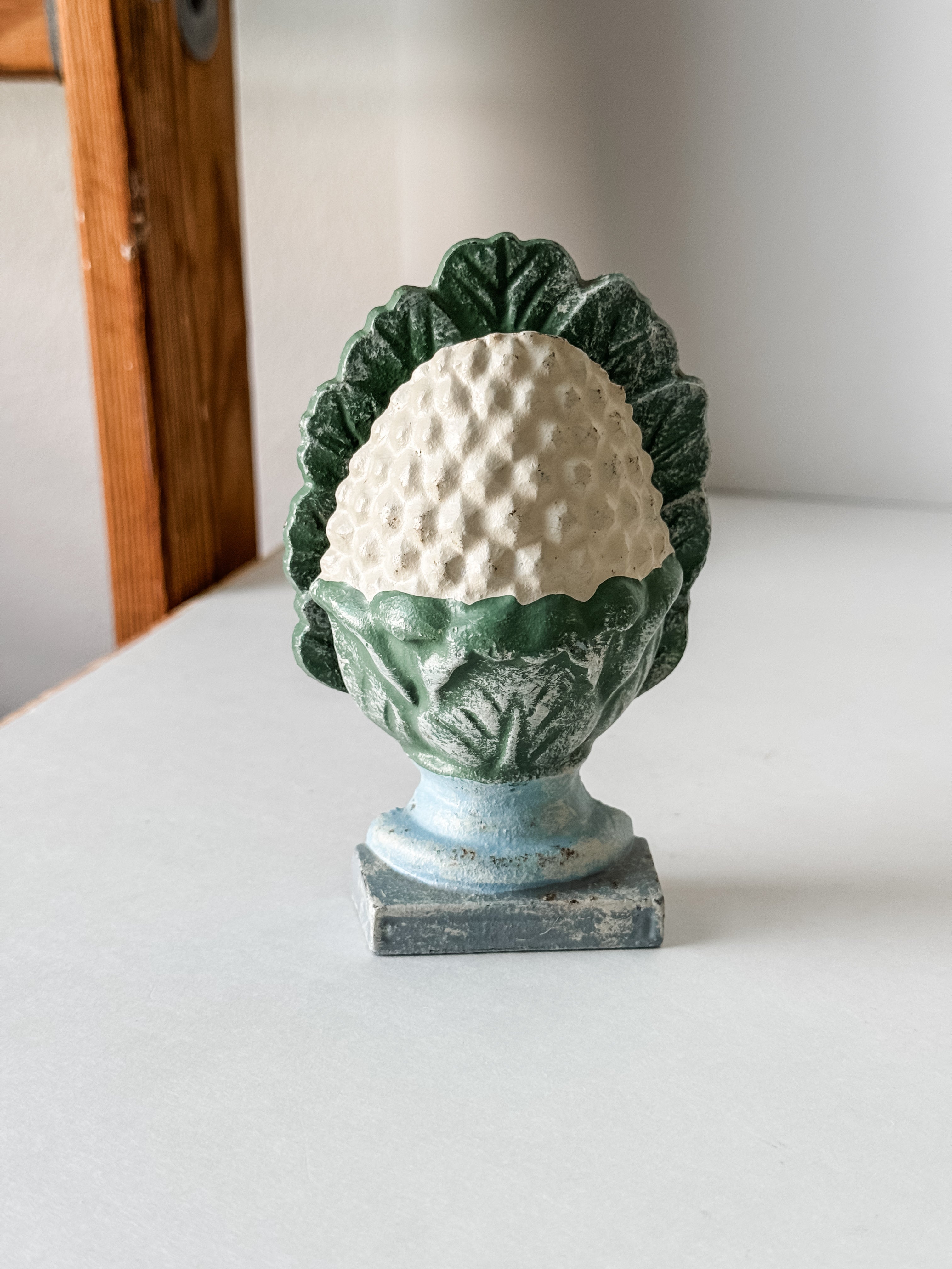 Vintage Cast Iron Pineapple Doorknocker