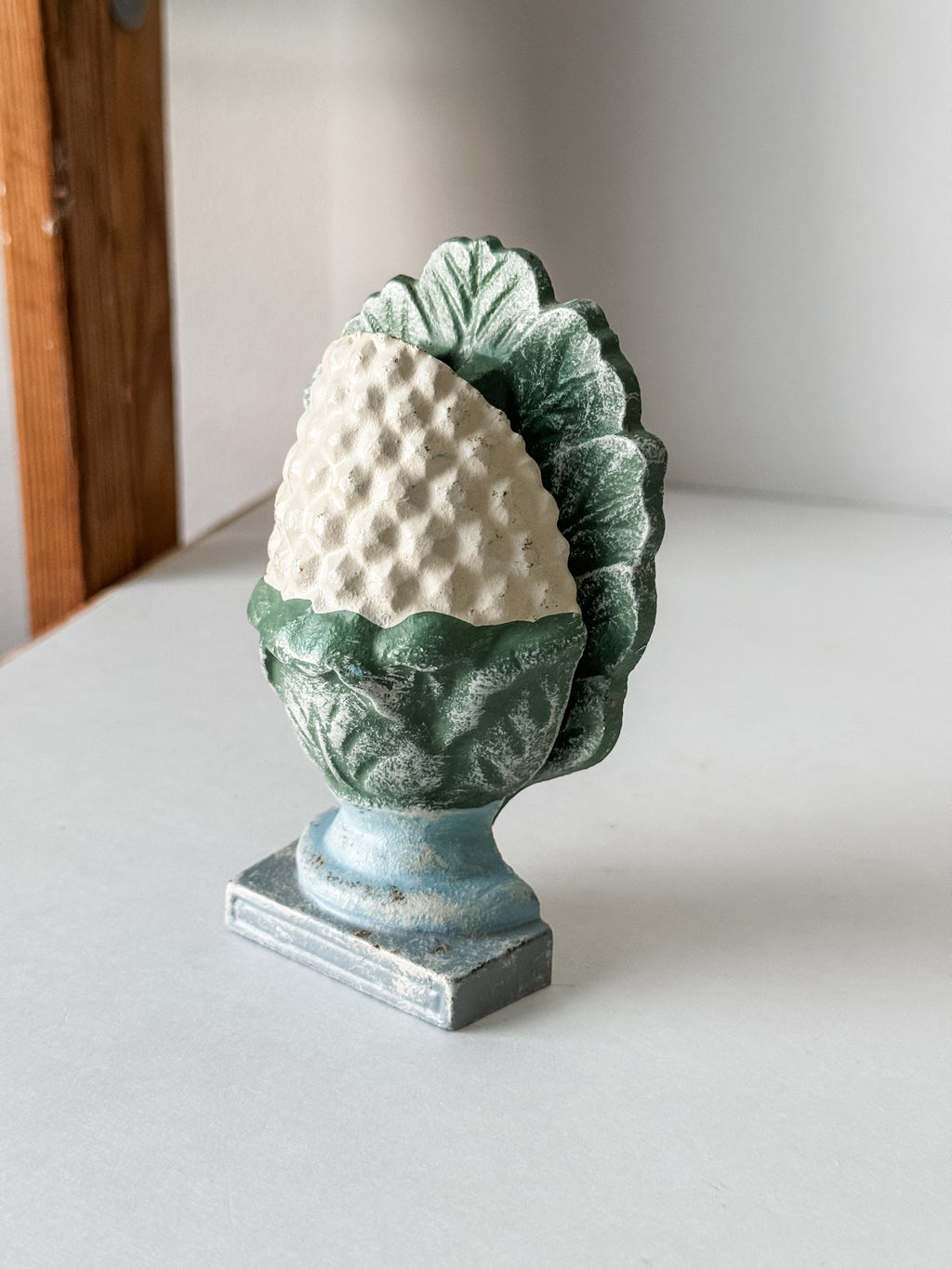 Vintage Cast Iron Pineapple Doorknocker