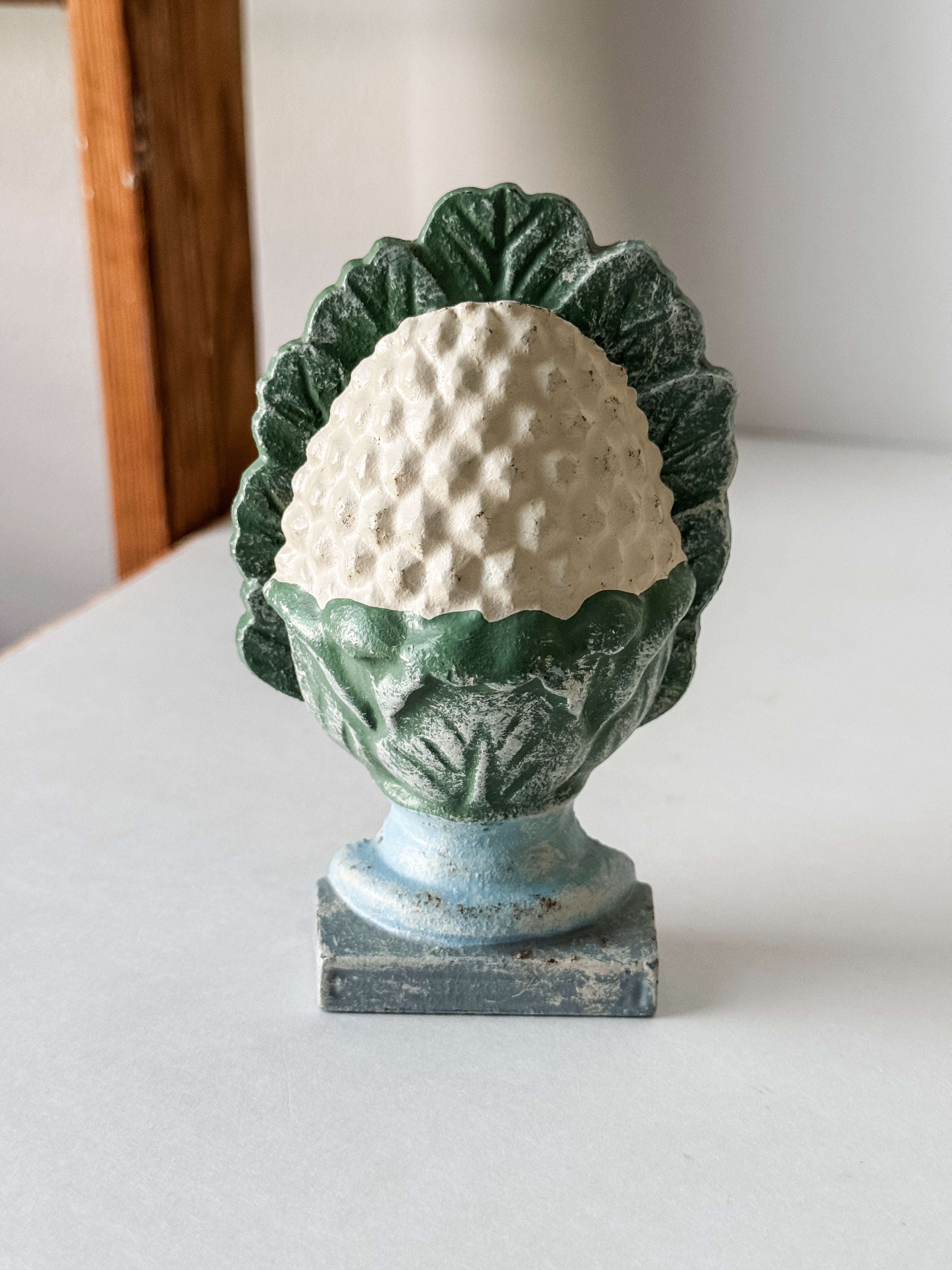 Vintage Cast Iron Pineapple Doorknocker