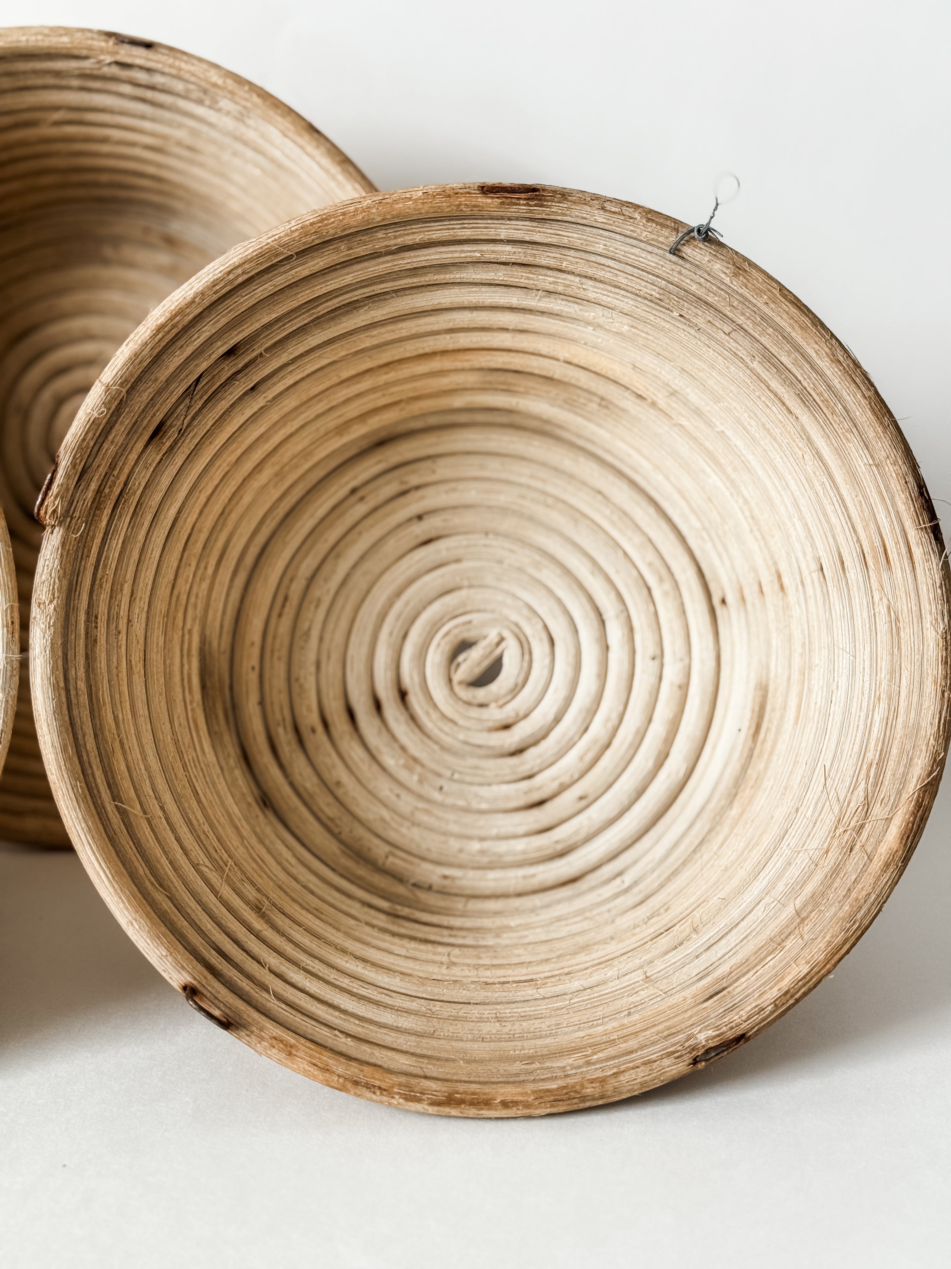 Vintage French Banneton Proofing Basket