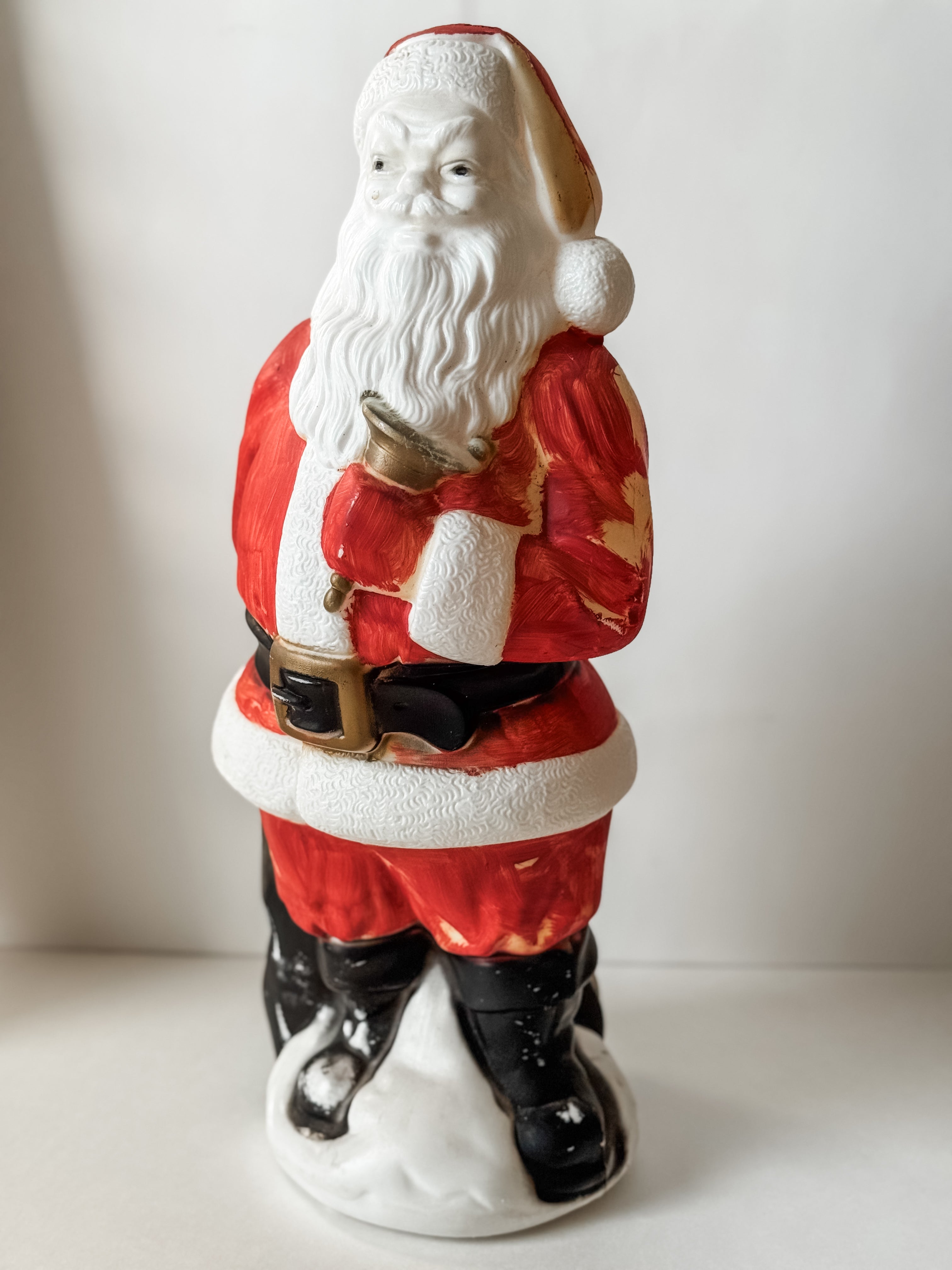 Vintage 1960s Empire Santa Claus Blow Mold
