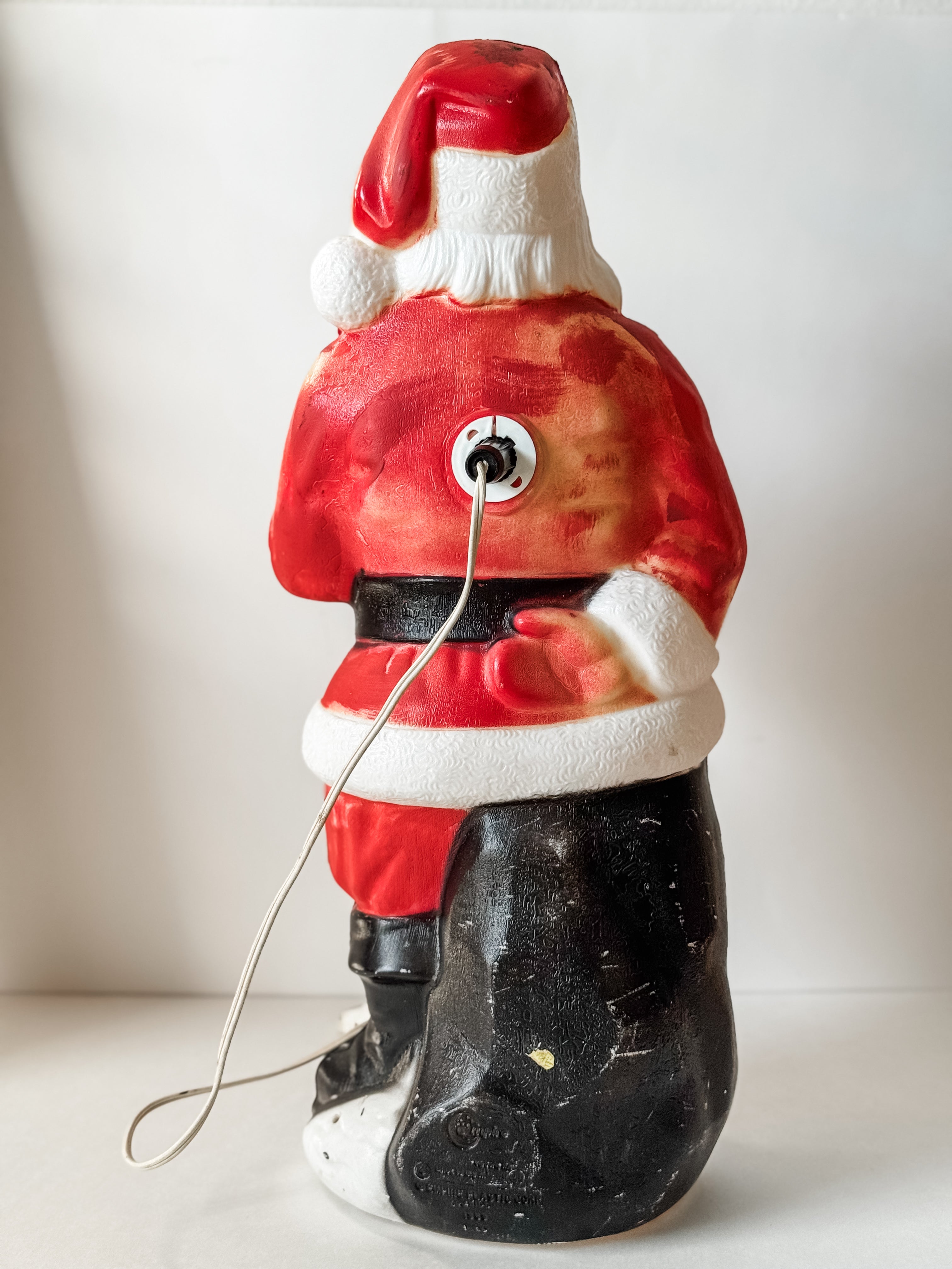 Vintage 1960s Empire Santa Claus Blow Mold