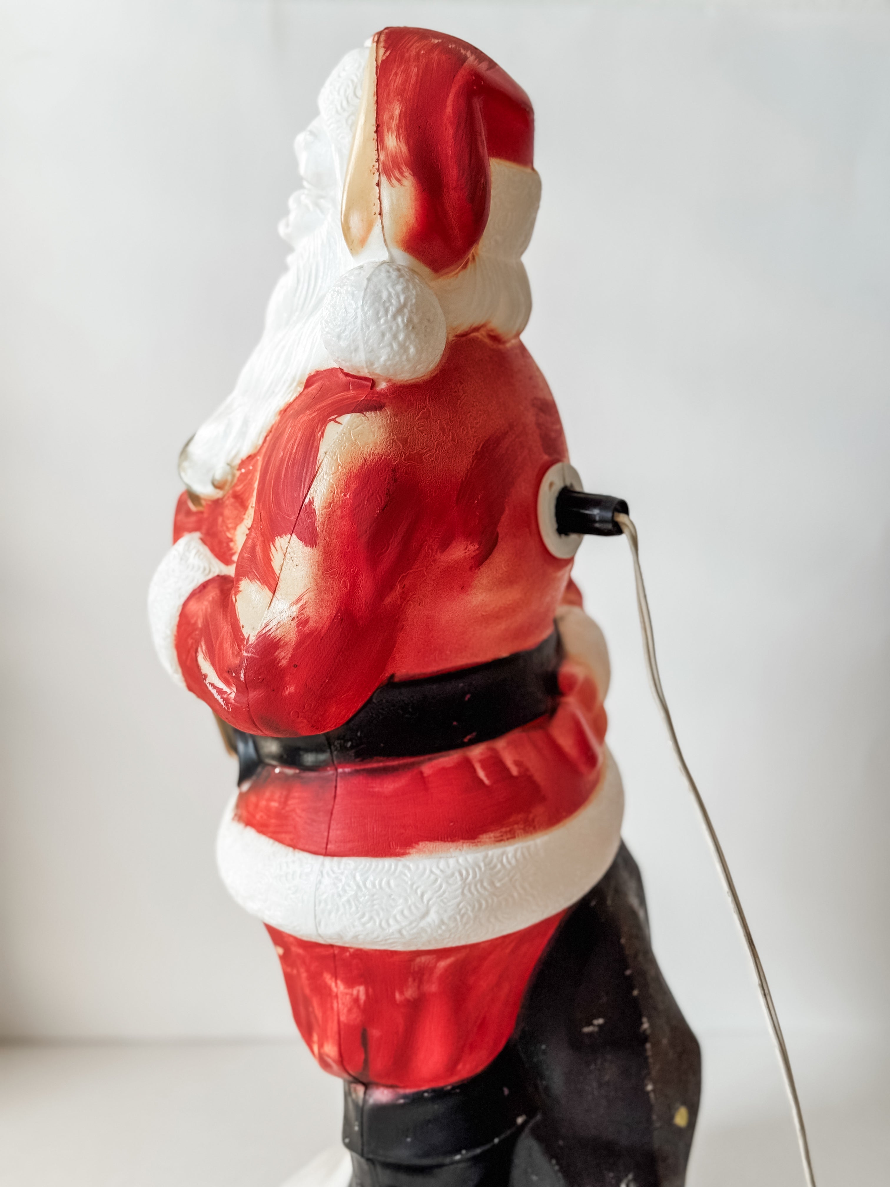 Vintage 1960s Empire Santa Claus Blow Mold