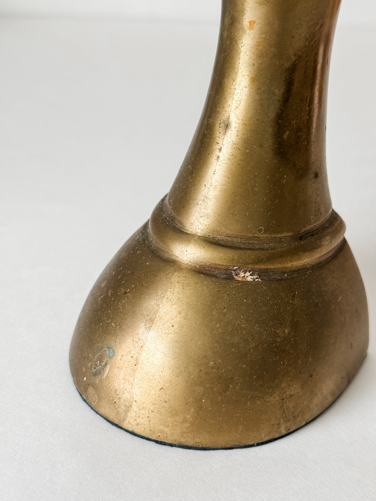 Vintage Brass Duck Bookend