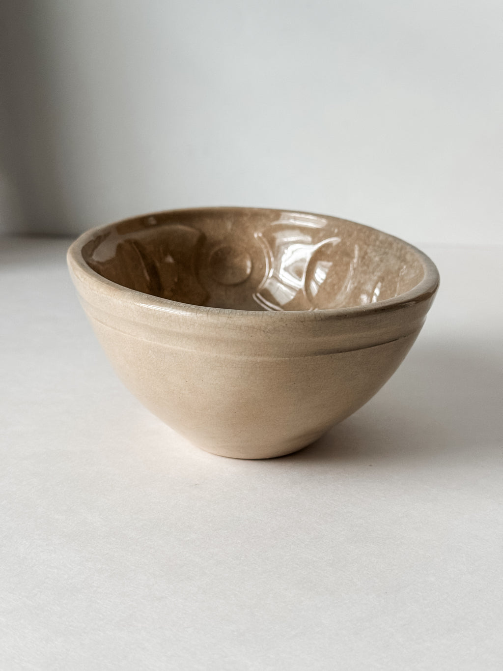Toasty Stained And Crazed Ironstone Pudding Molds