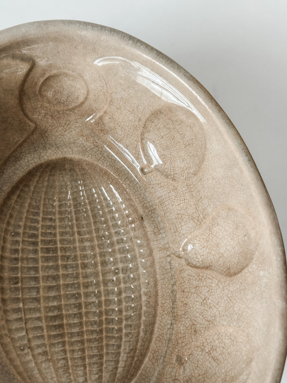 Toasty Stained And Crazed Ironstone Pudding Molds