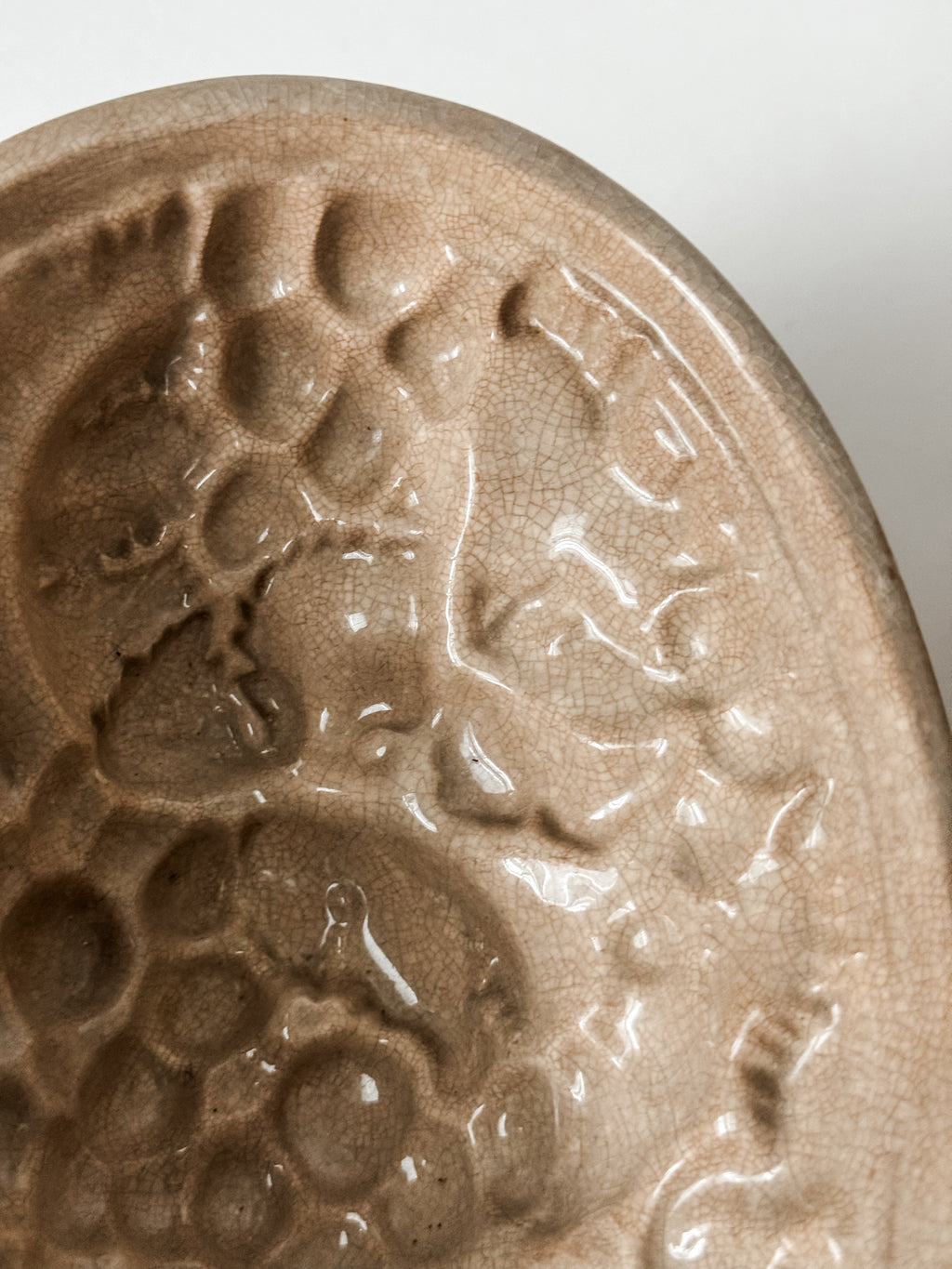 Toasty Stained And Crazed Ironstone Pudding Molds