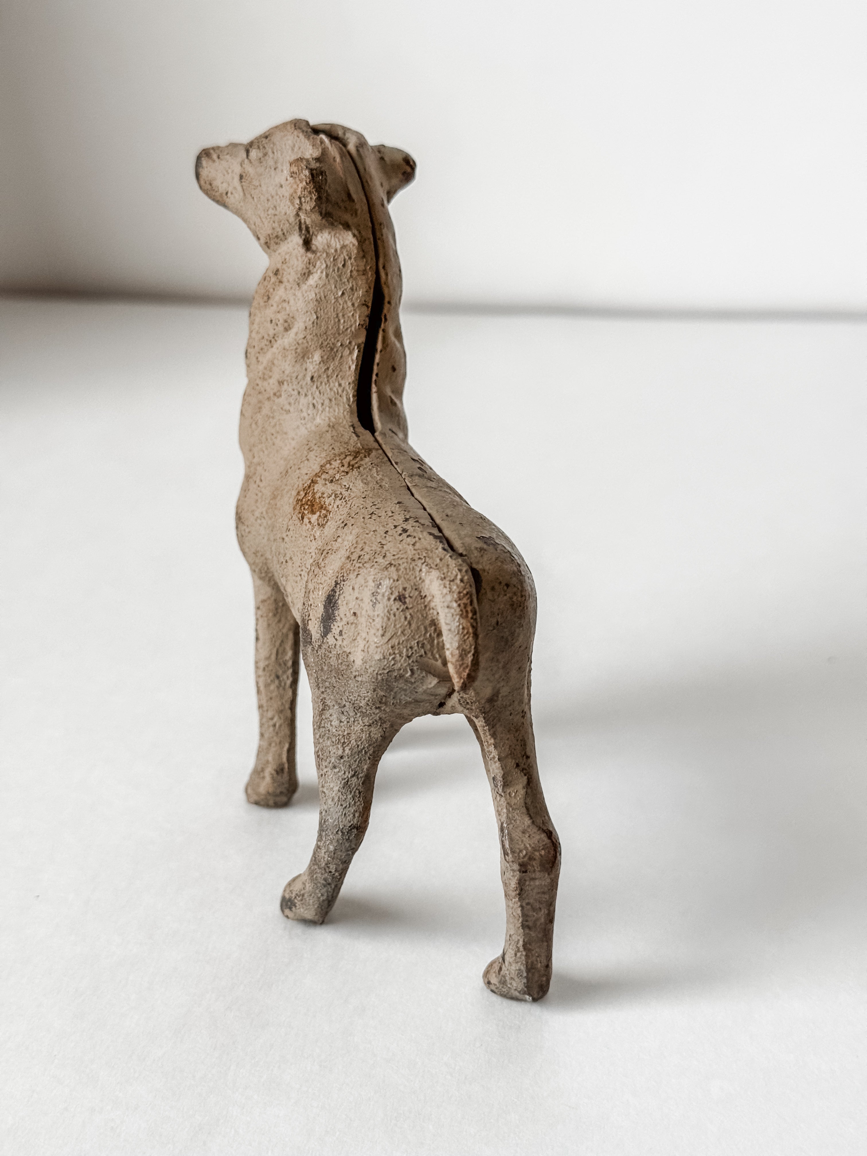 Collection Of Three Antique Deer Figurines