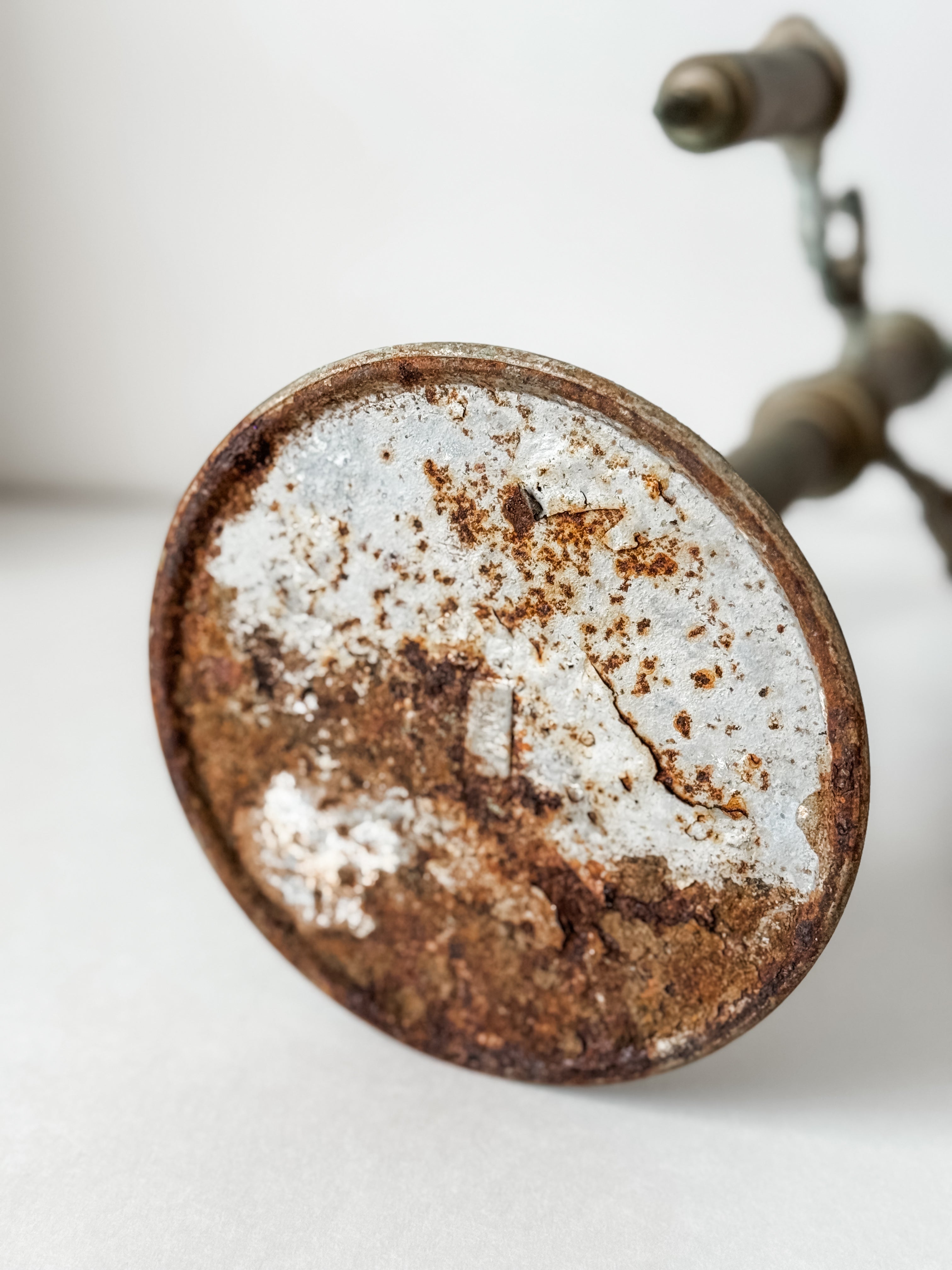 Antique French Brass Candelabra