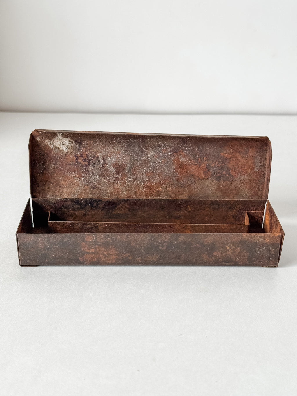 Small Vintage Tin Display Box