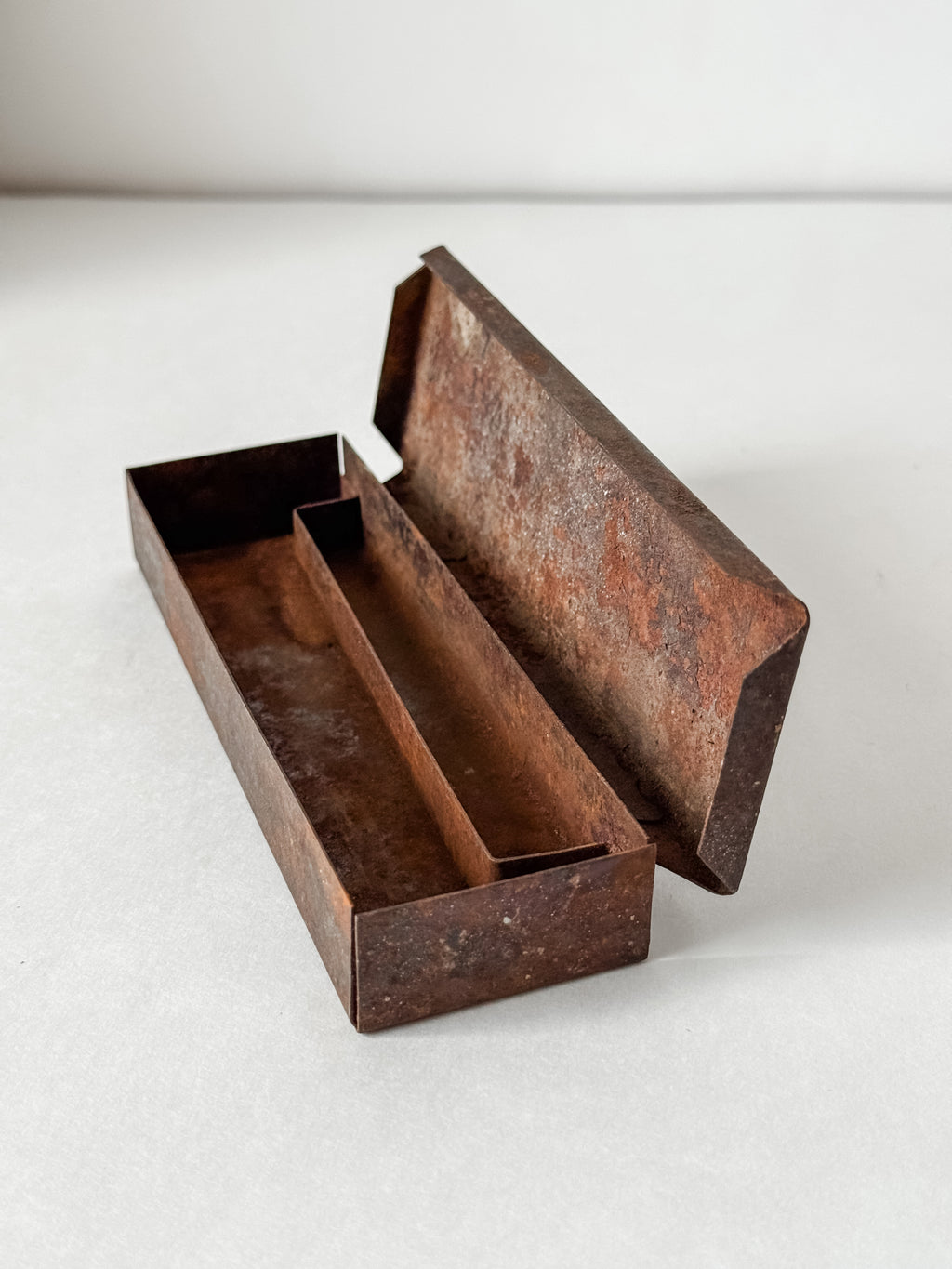 Small Vintage Tin Display Box