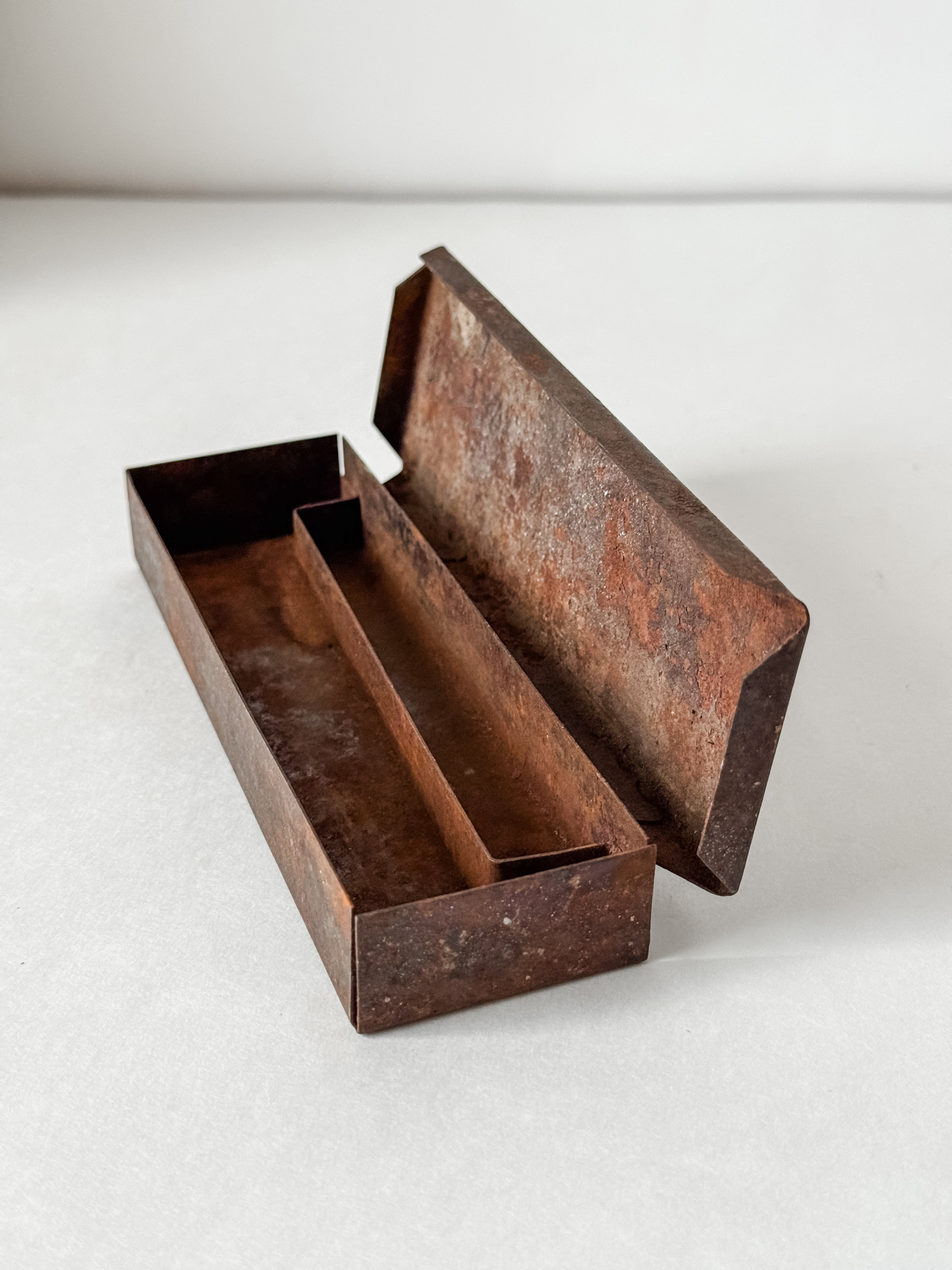 Small Vintage Tin Display Box