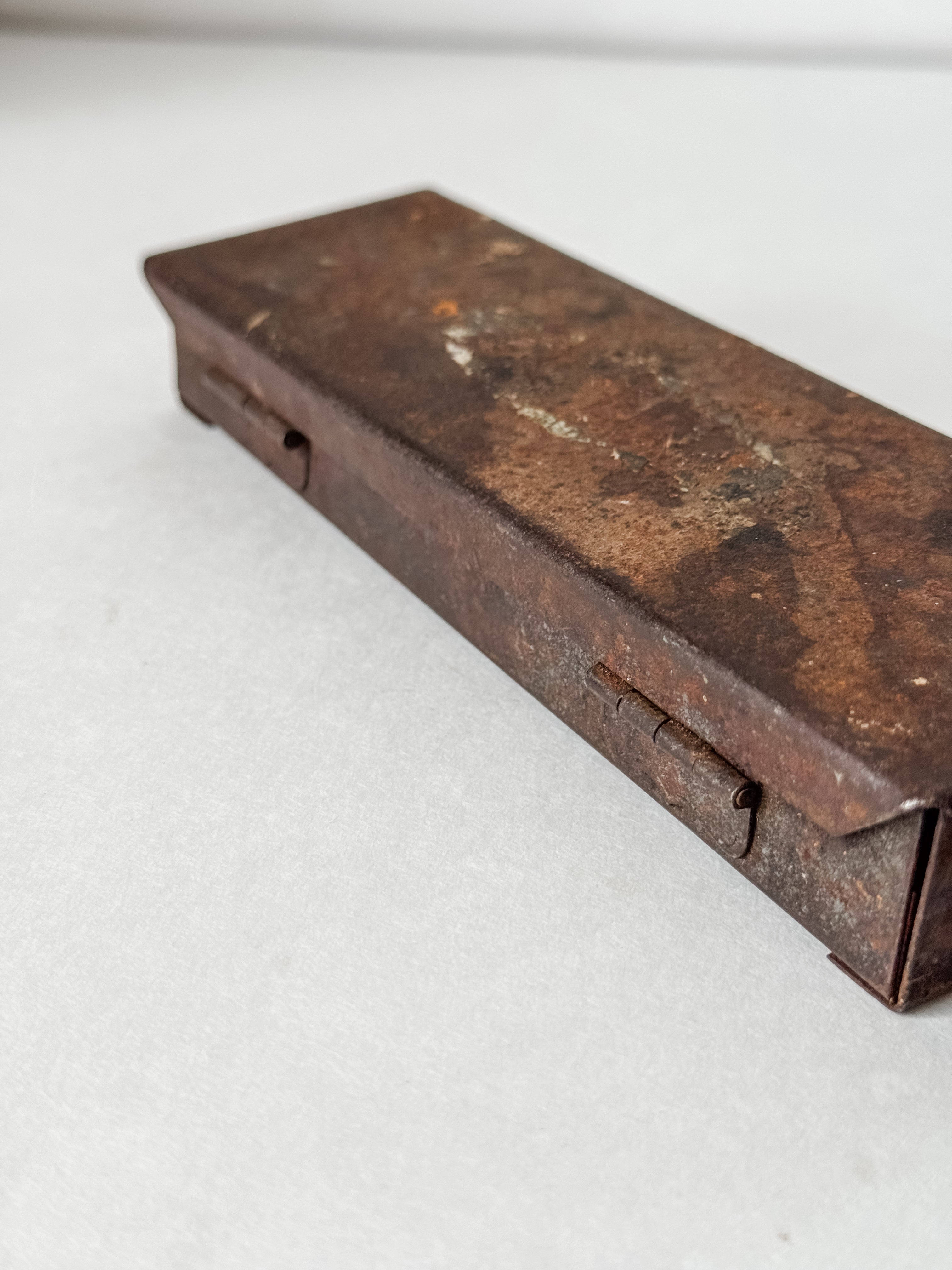 Small Vintage Tin Display Box