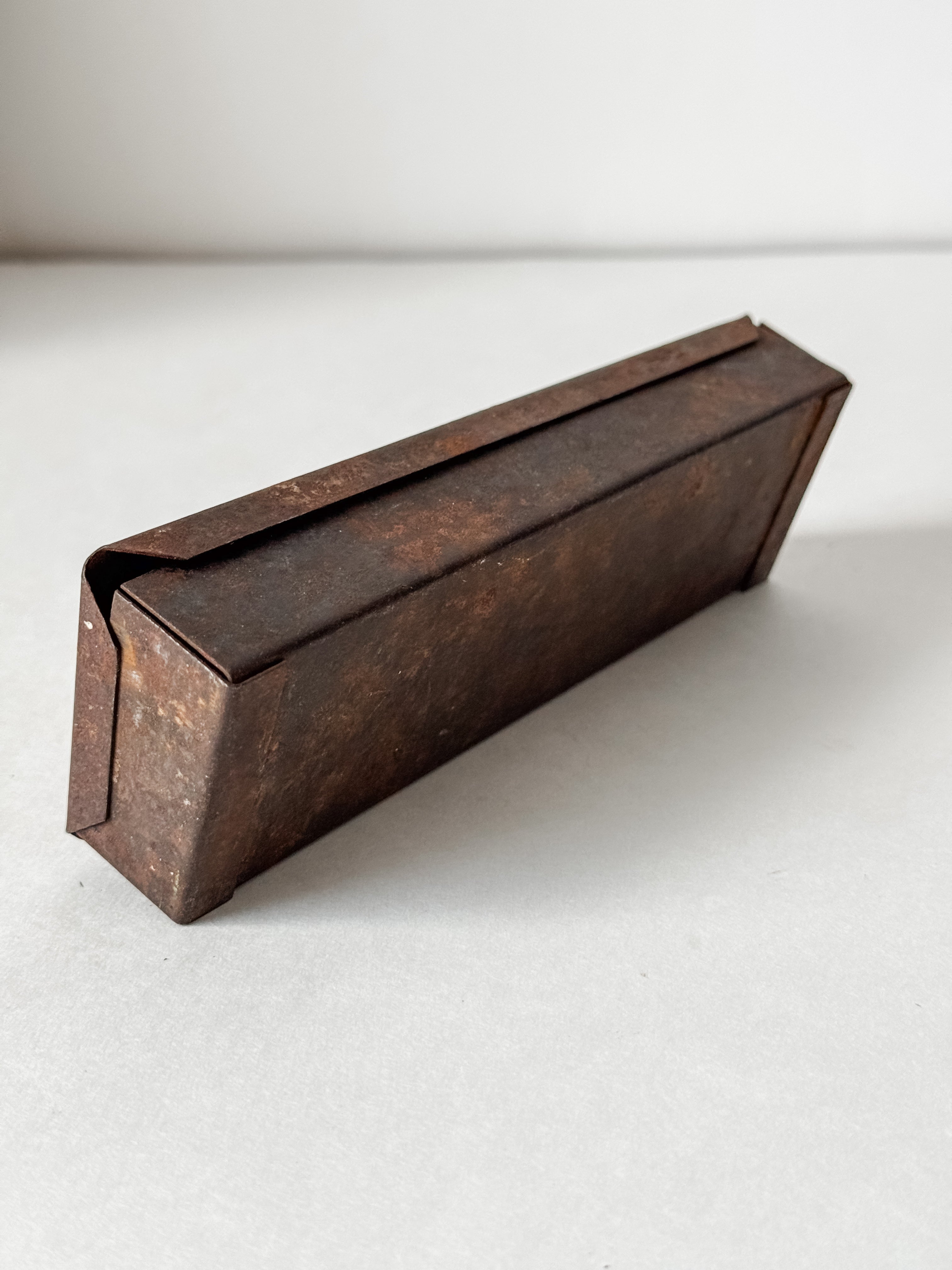 Small Vintage Tin Display Box