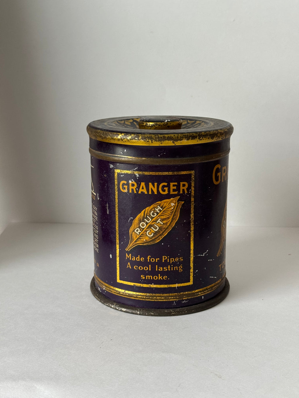 1920s Granger Tobacco Tin With Lid