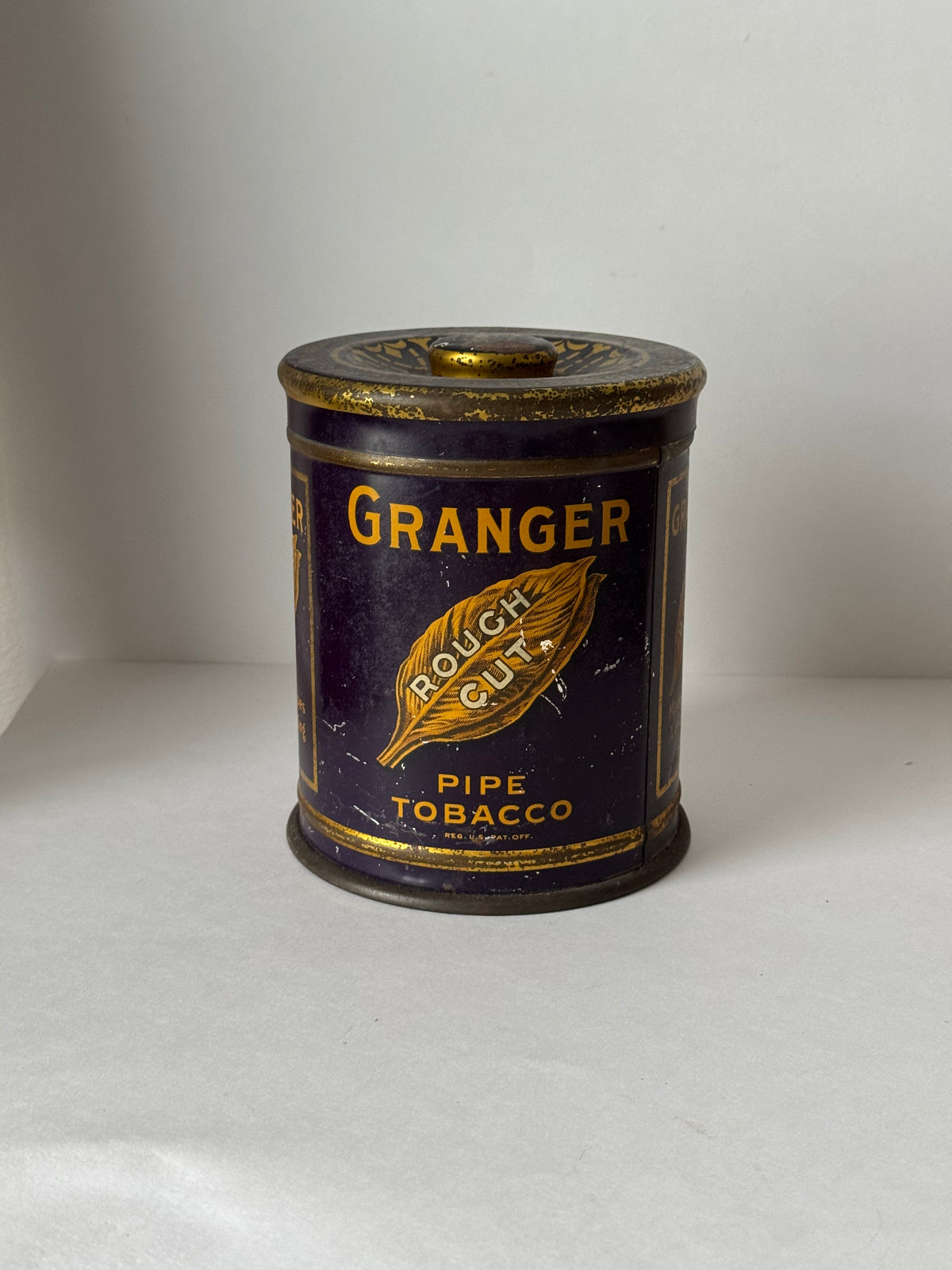 1920s Granger Tobacco Tin With Lid