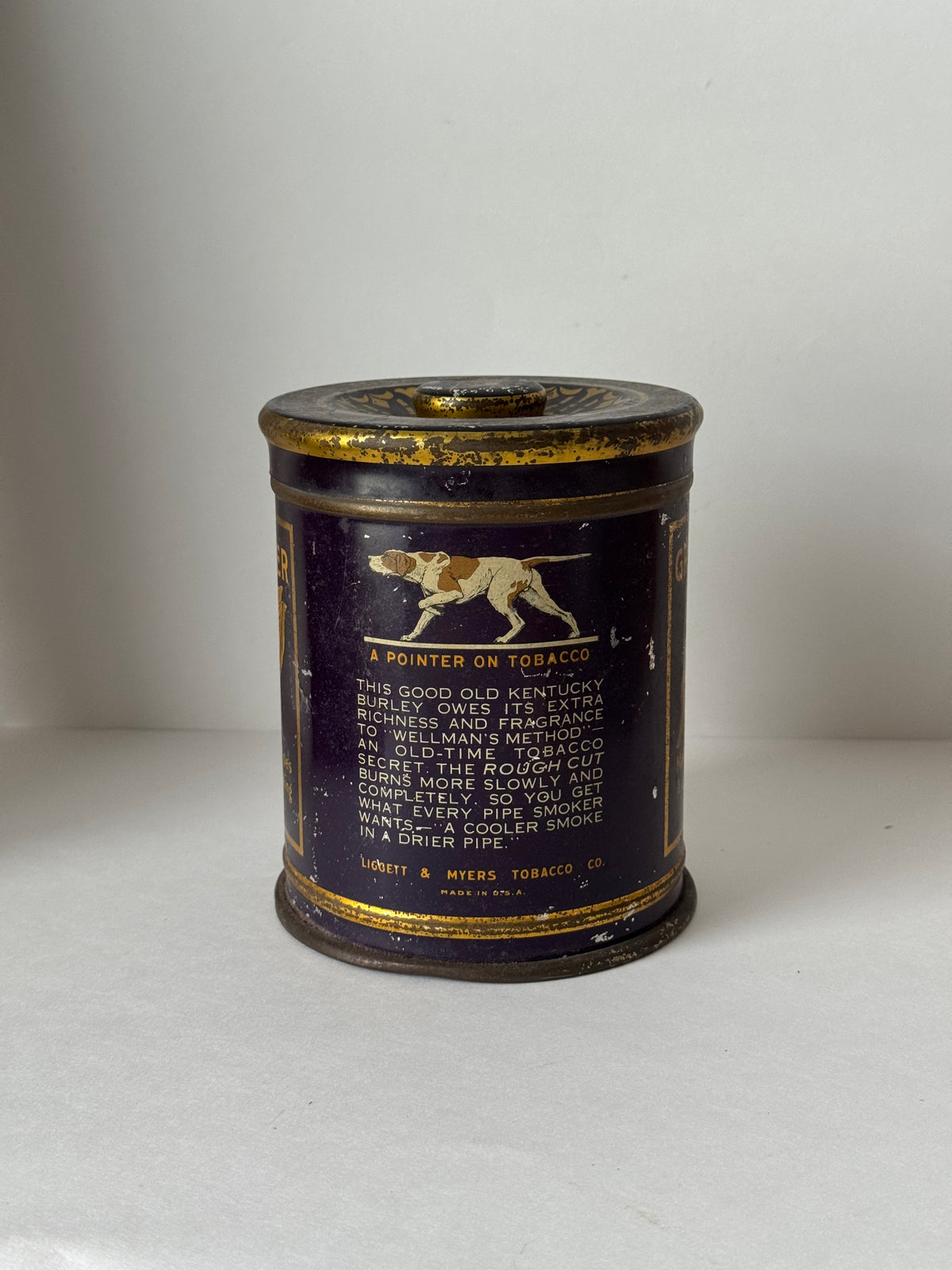 1920s Granger Tobacco Tin With Lid