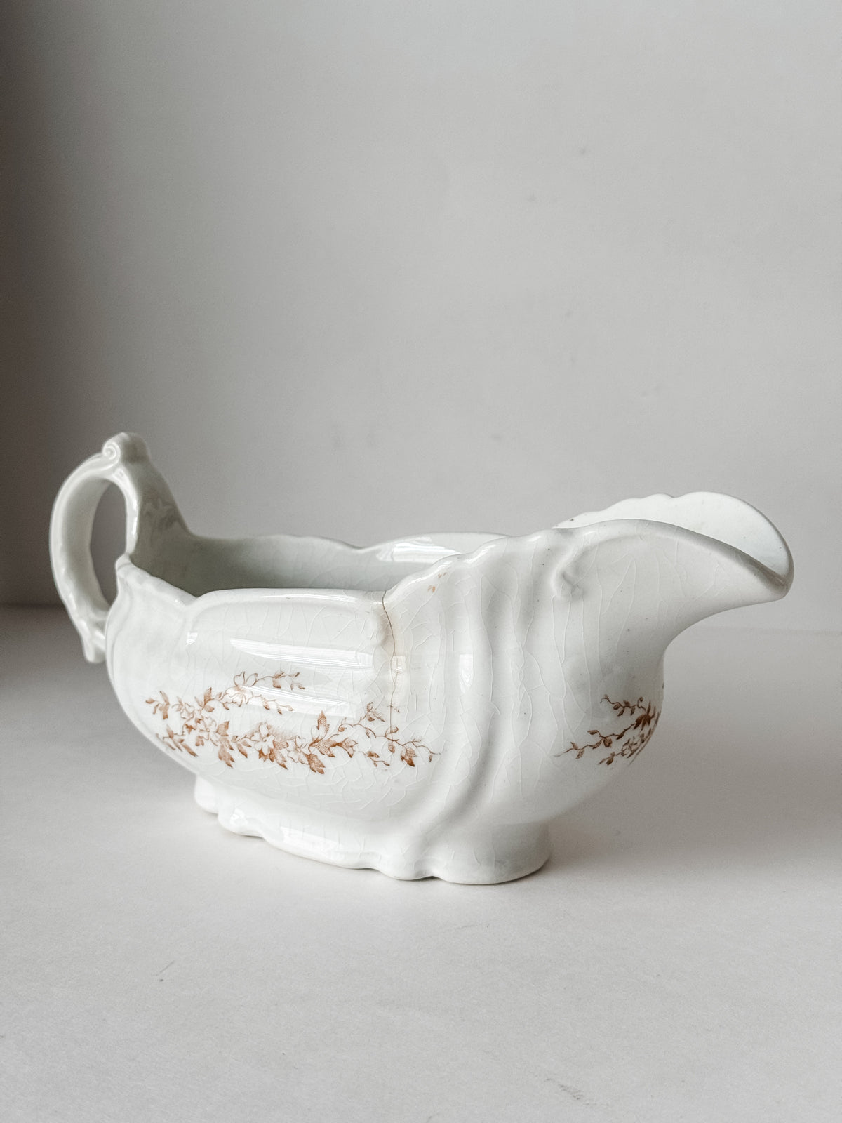 Instant Collection Of Three Vintage Gravy Boats