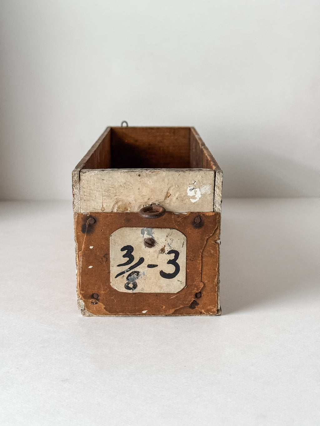 Old Wood Drawer Made From A Cheesebox